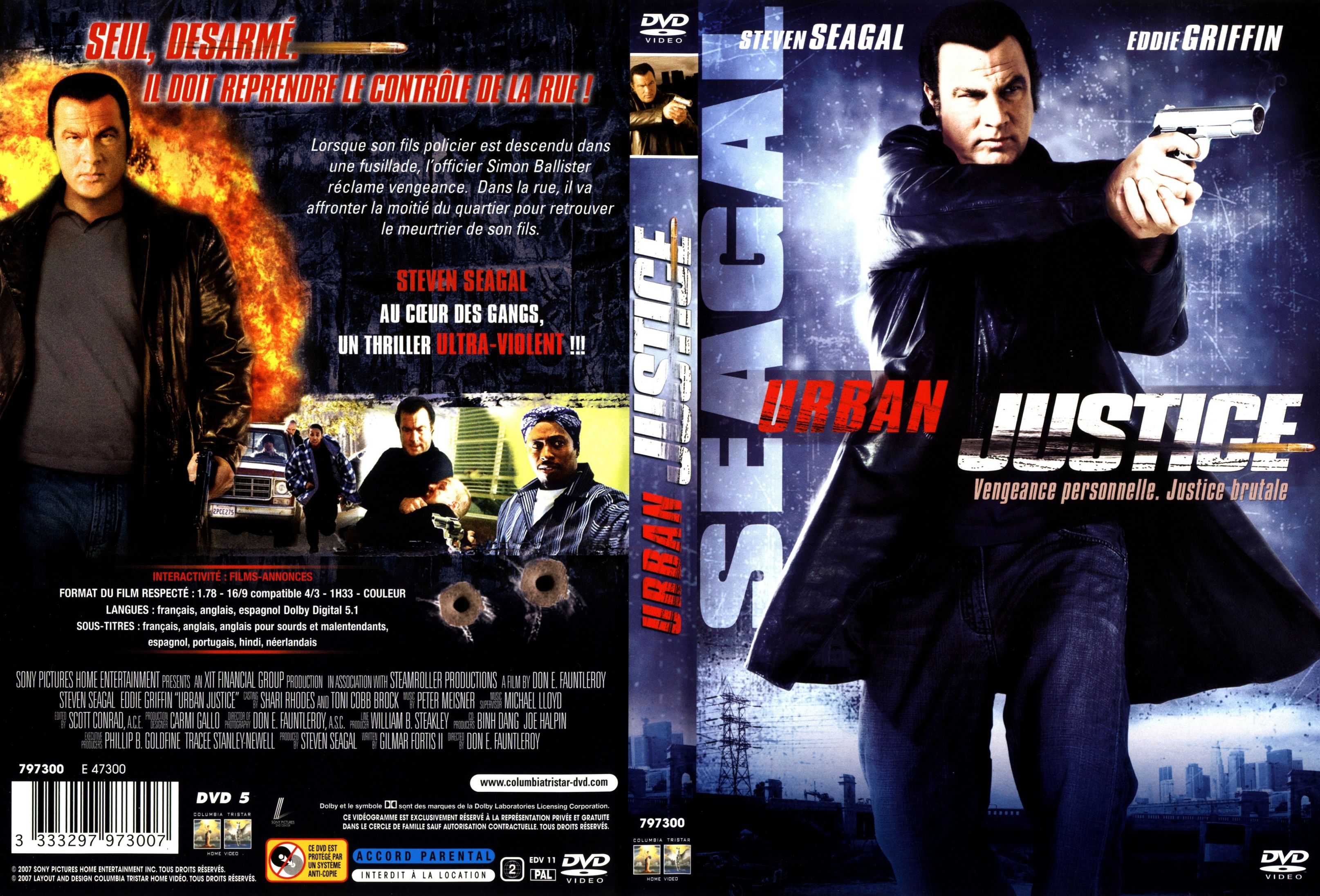 Jaquette DVD Urban justice