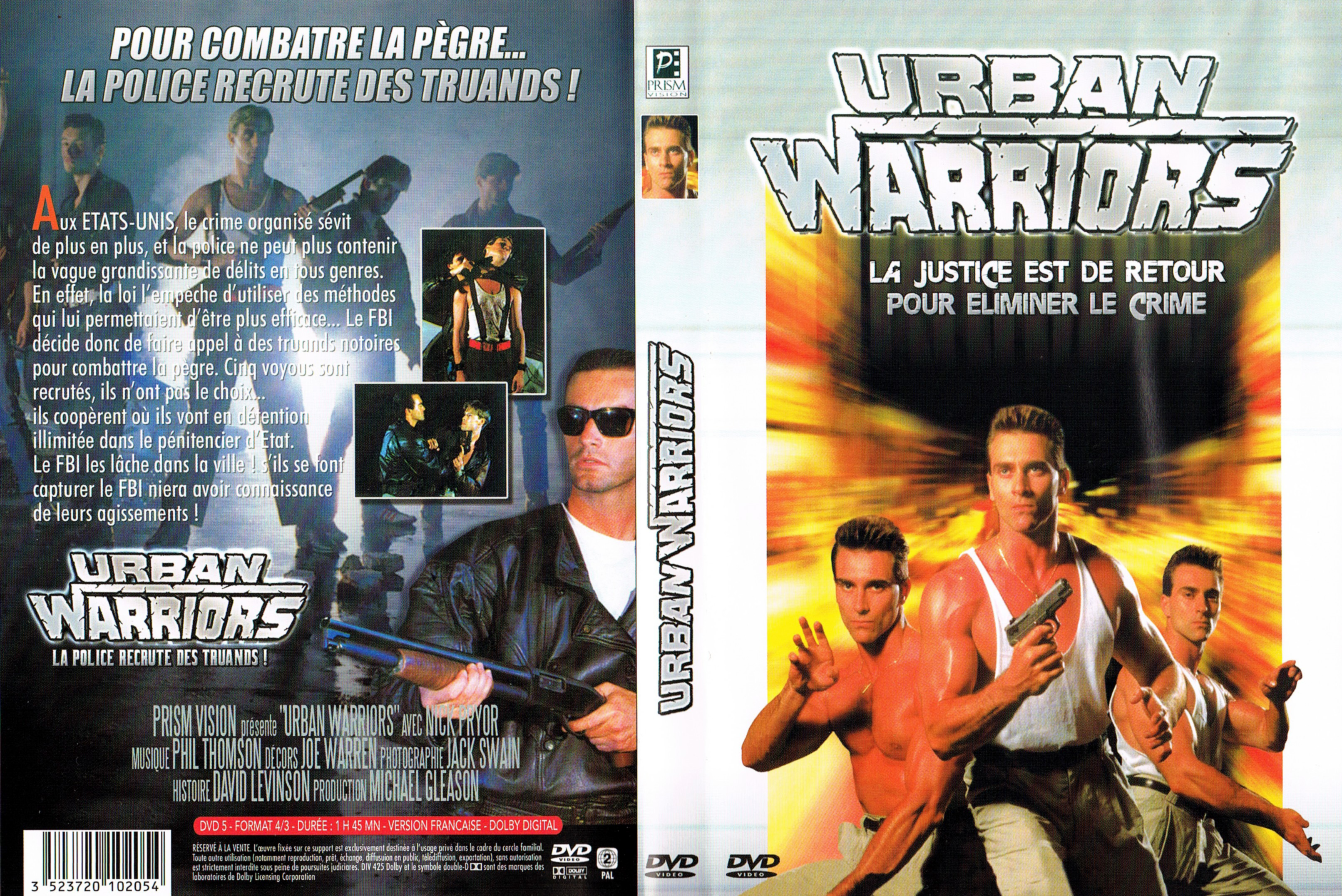 Jaquette DVD Urban warriors