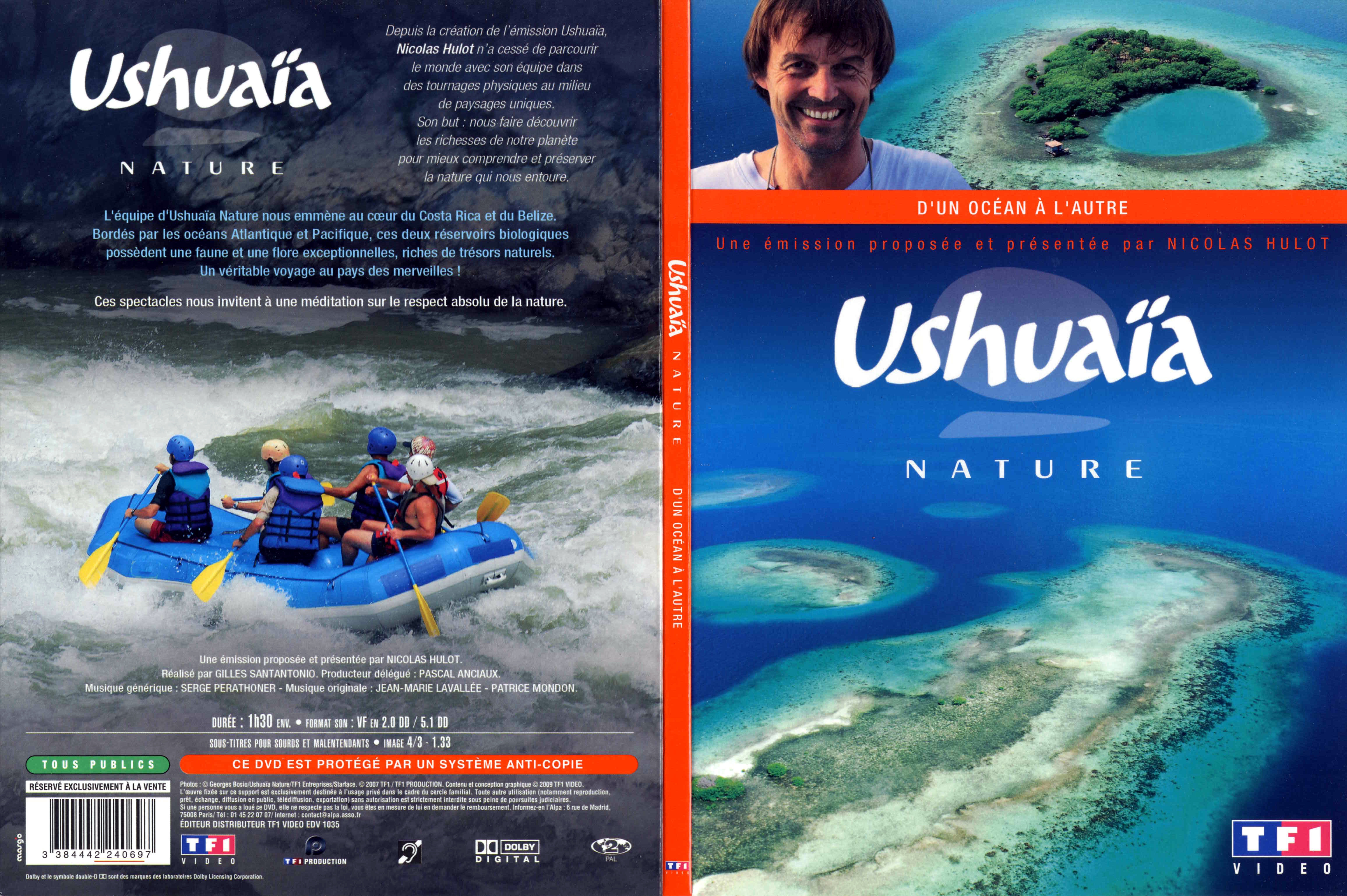 Jaquette DVD Ushuaia Nature - D