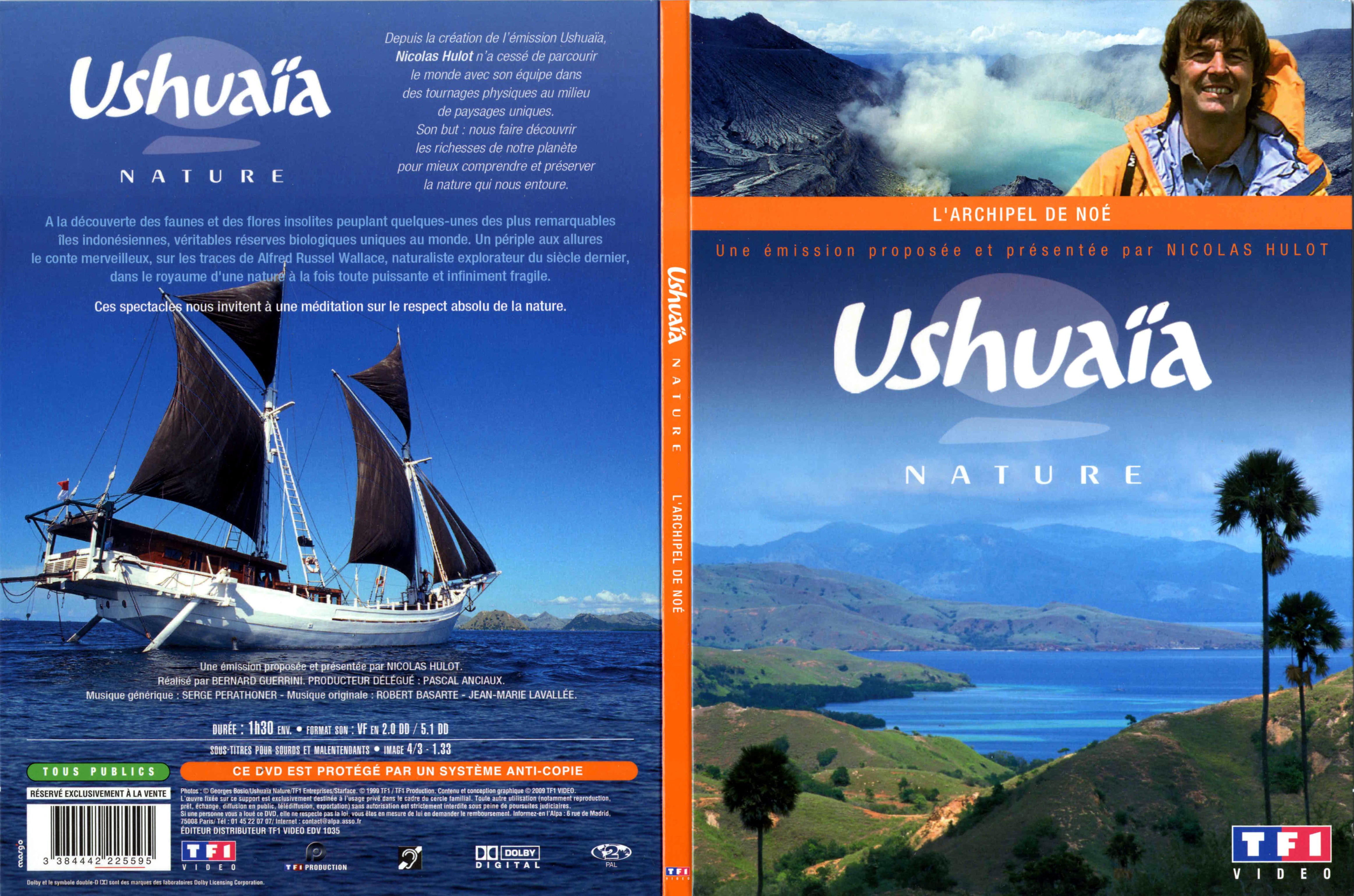 Jaquette DVD Ushuaia Nature - L