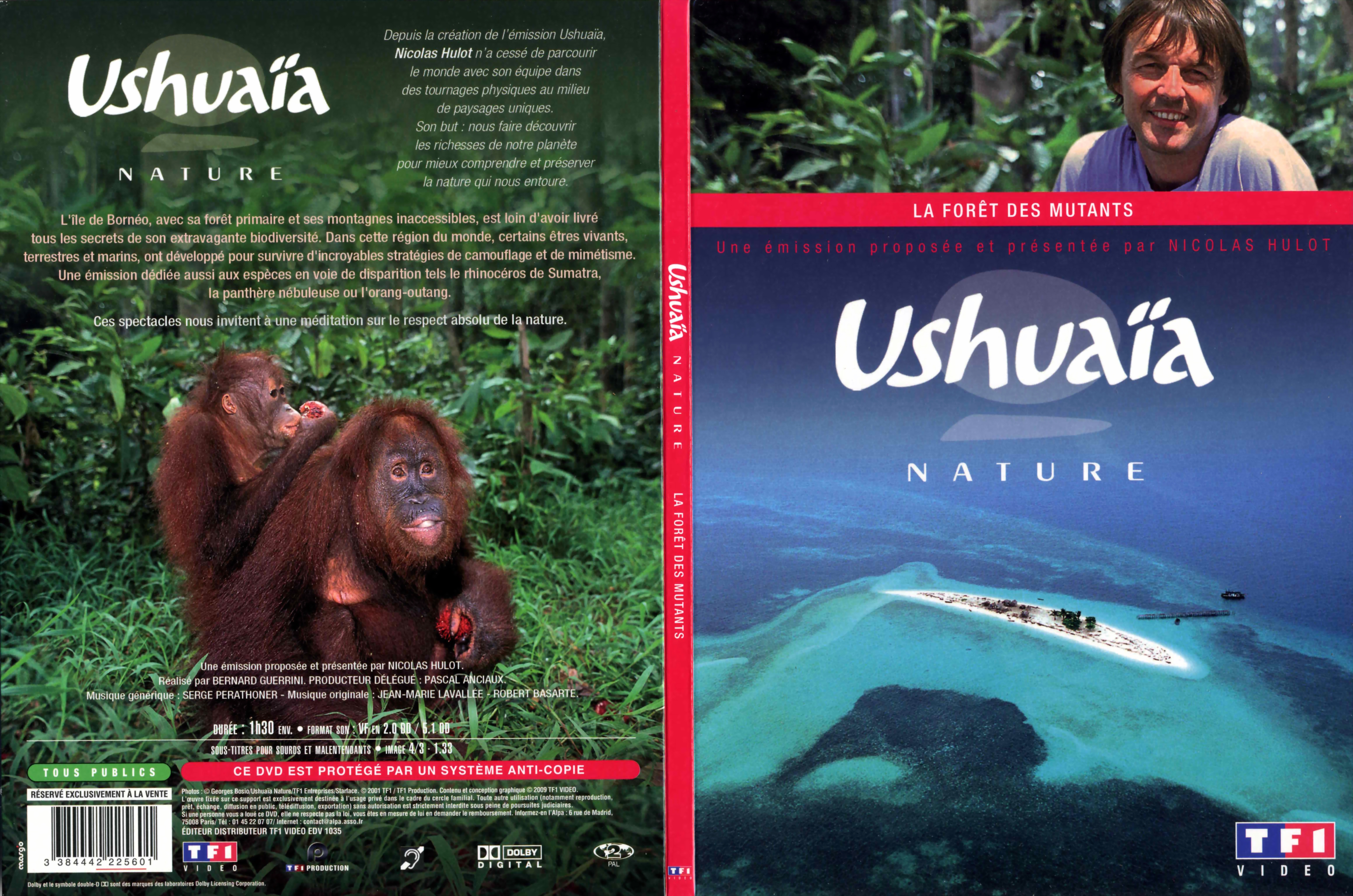 Jaquette DVD Ushuaia Nature - La fort des mutants