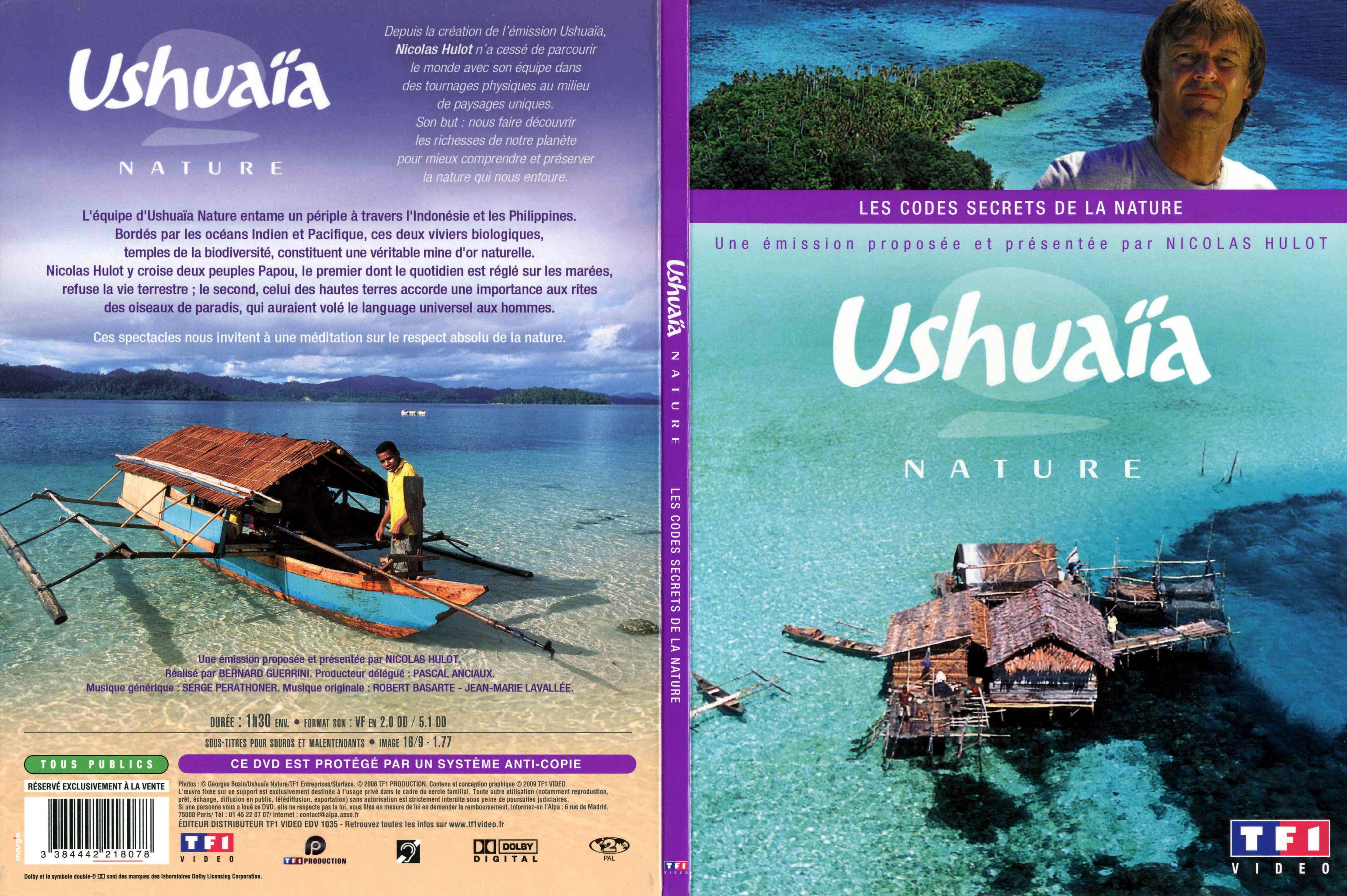Jaquette DVD Ushuaia Nature - Les codes secrets de la nature