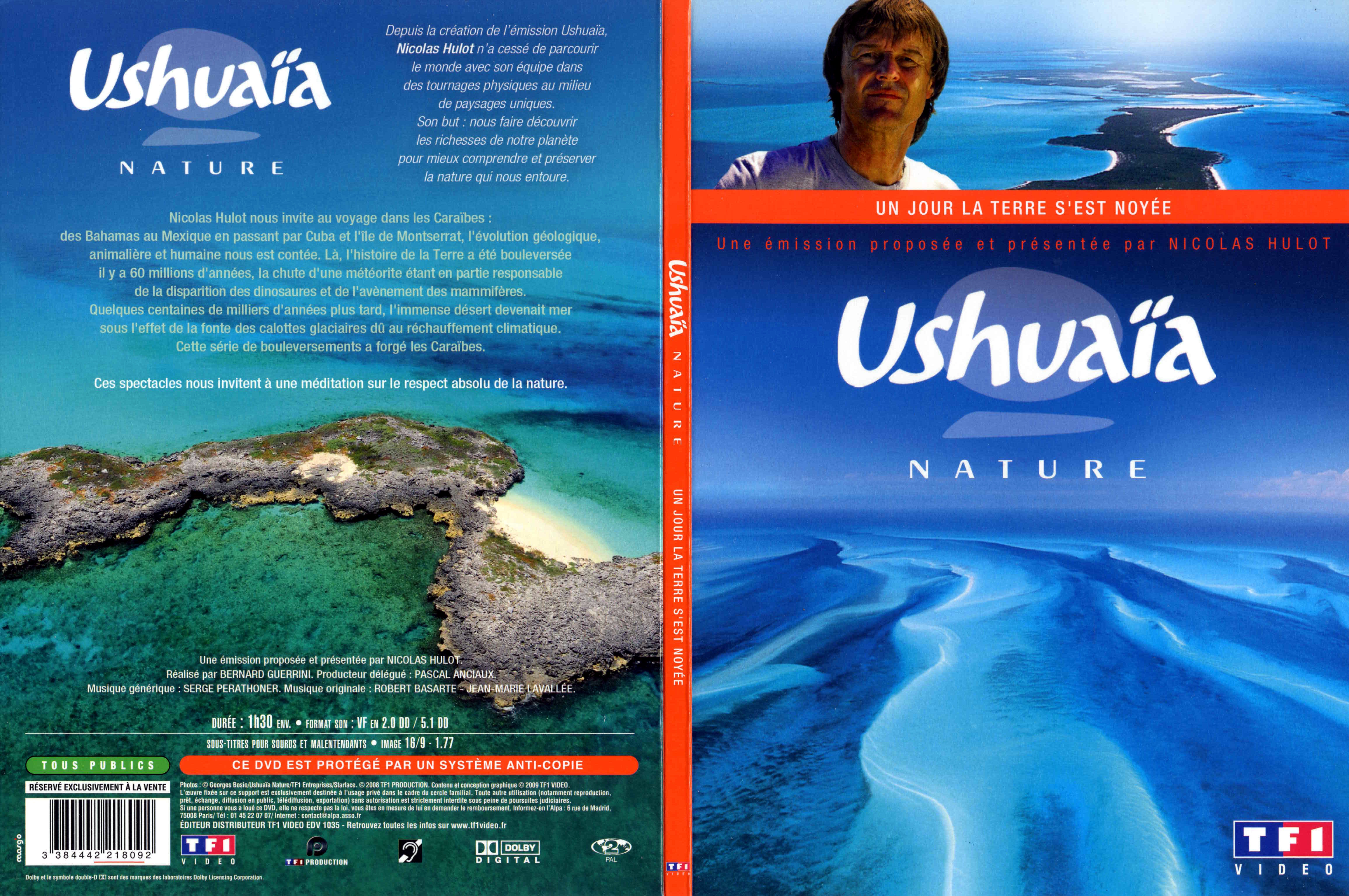 Jaquette DVD Ushuaia Nature - Un jour la Terre s