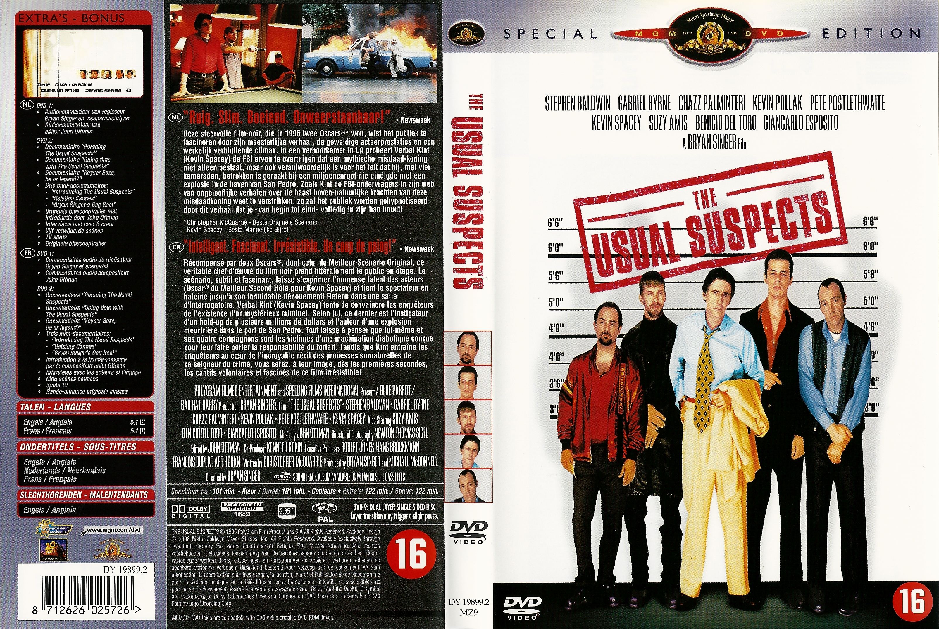 Jaquette DVD Usual suspects v3