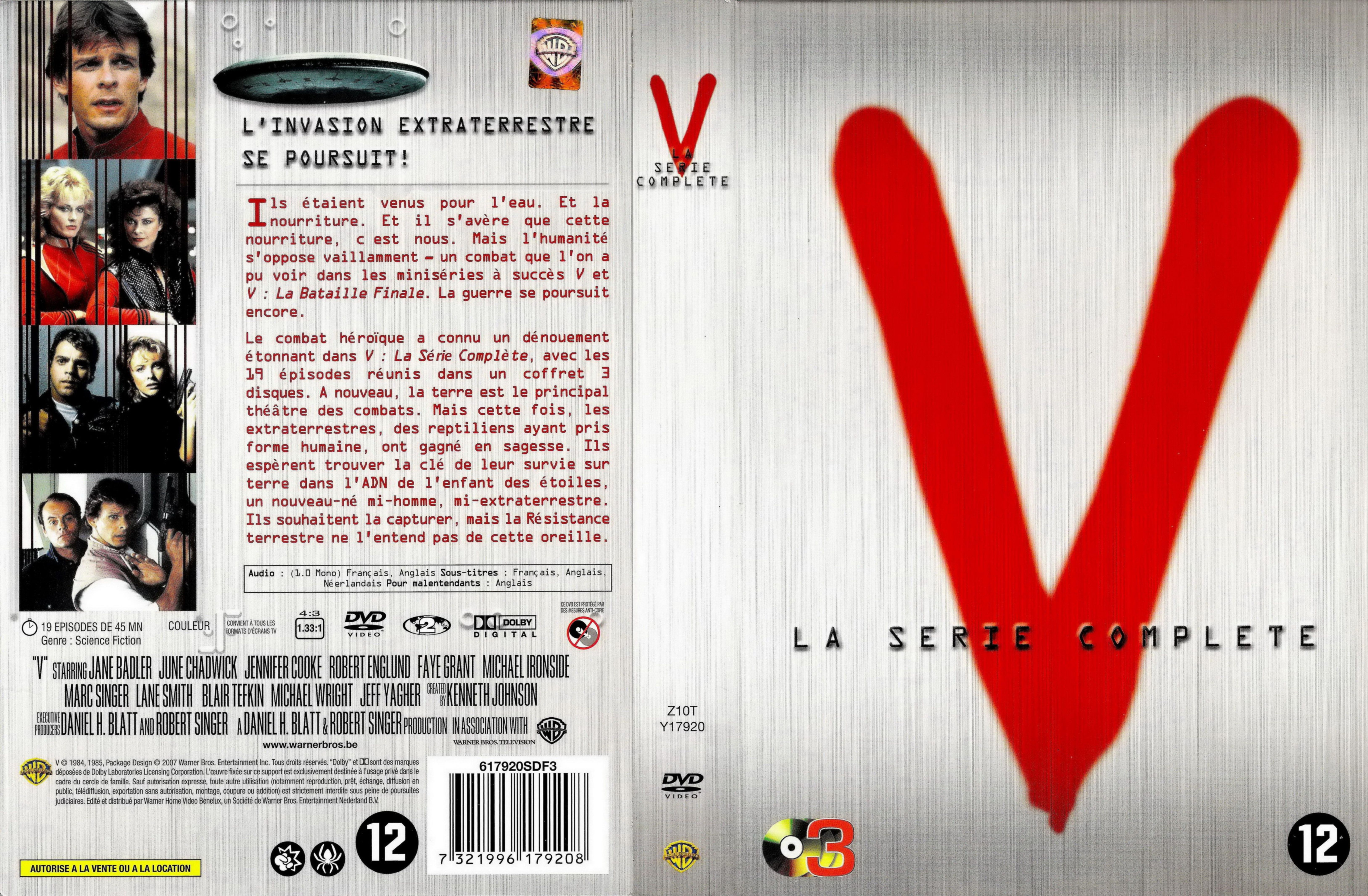 Jaquette DVD V la srie COFFRET