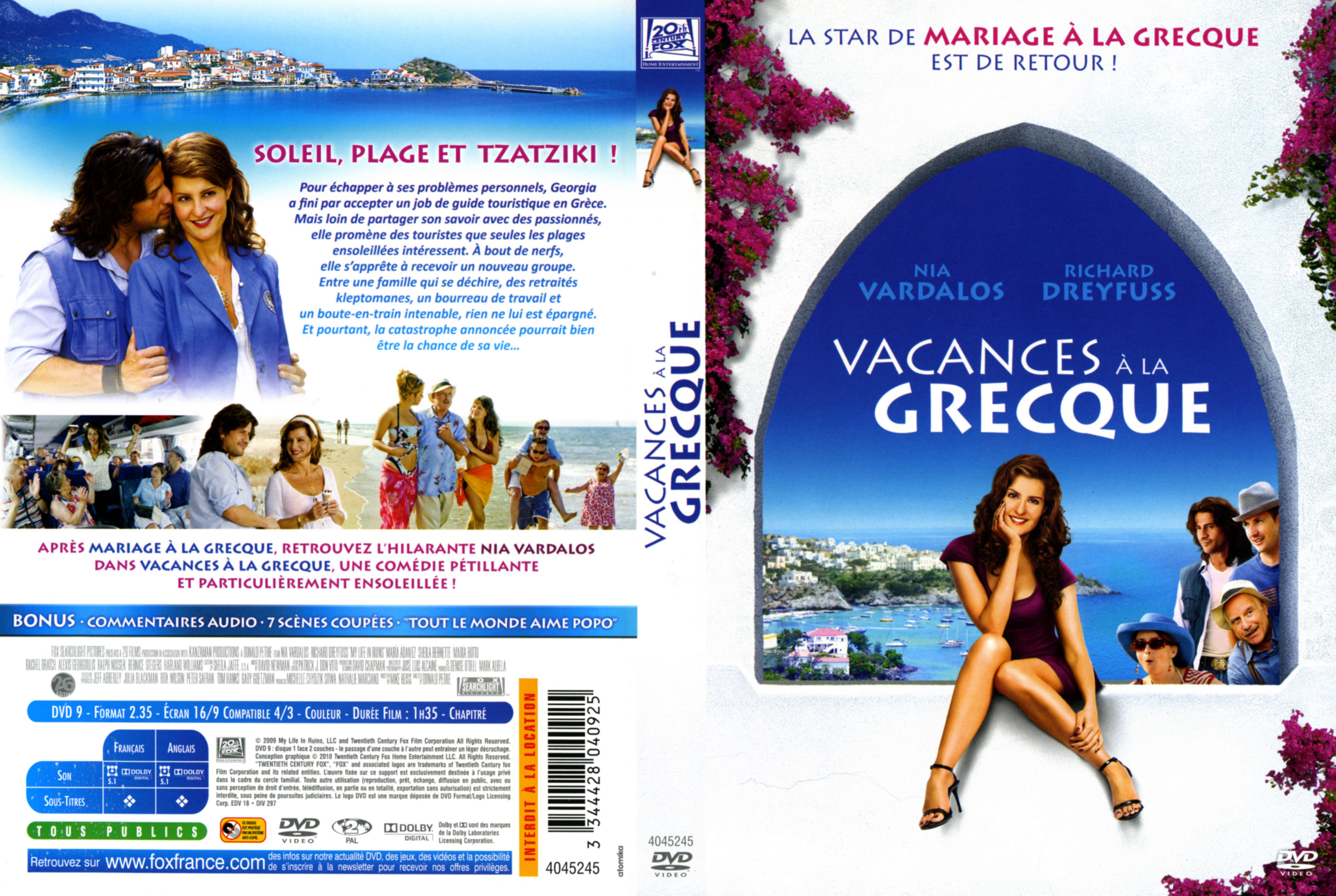 Jaquette DVD Vacances  la grecque