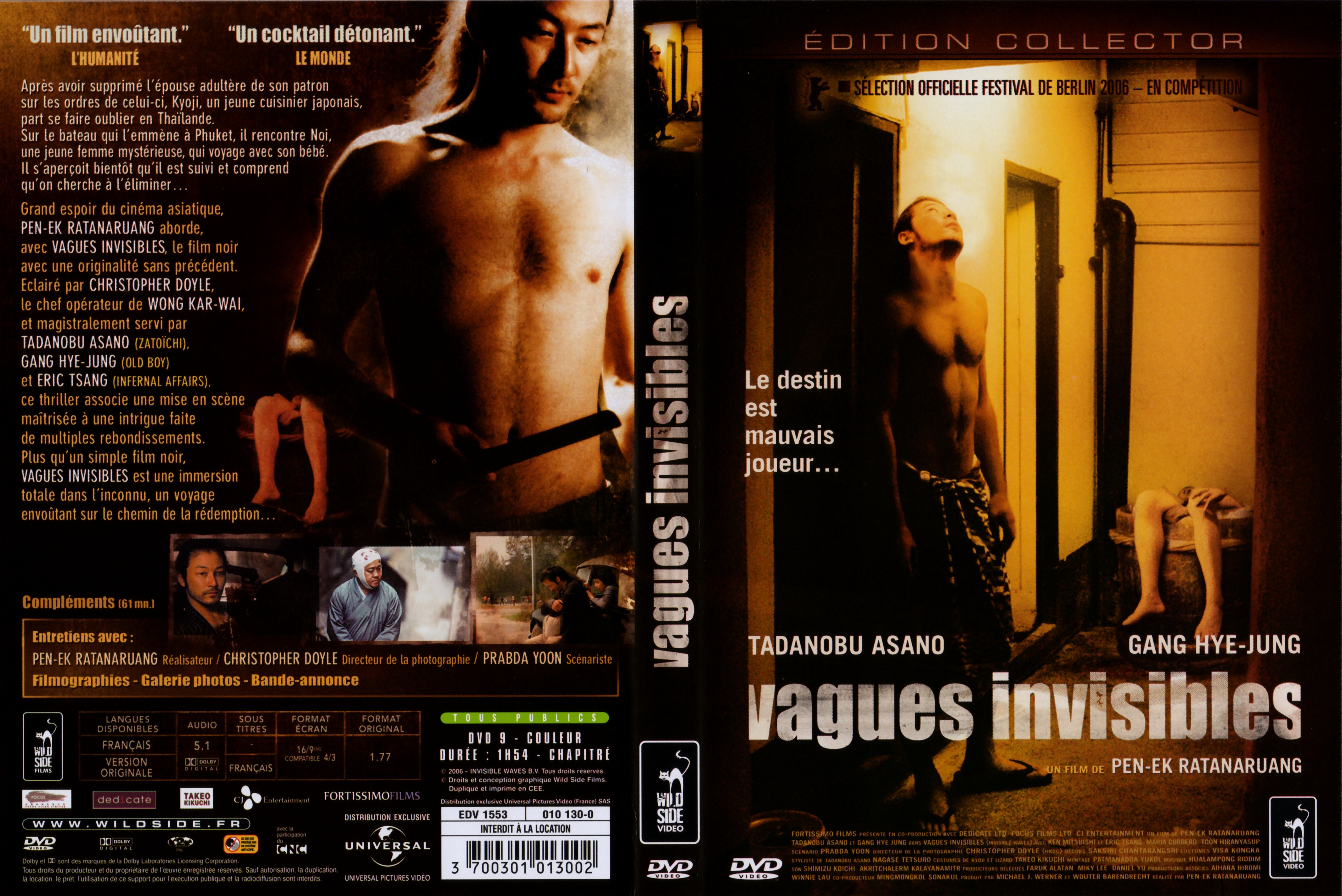 Jaquette DVD Vagues invisibles