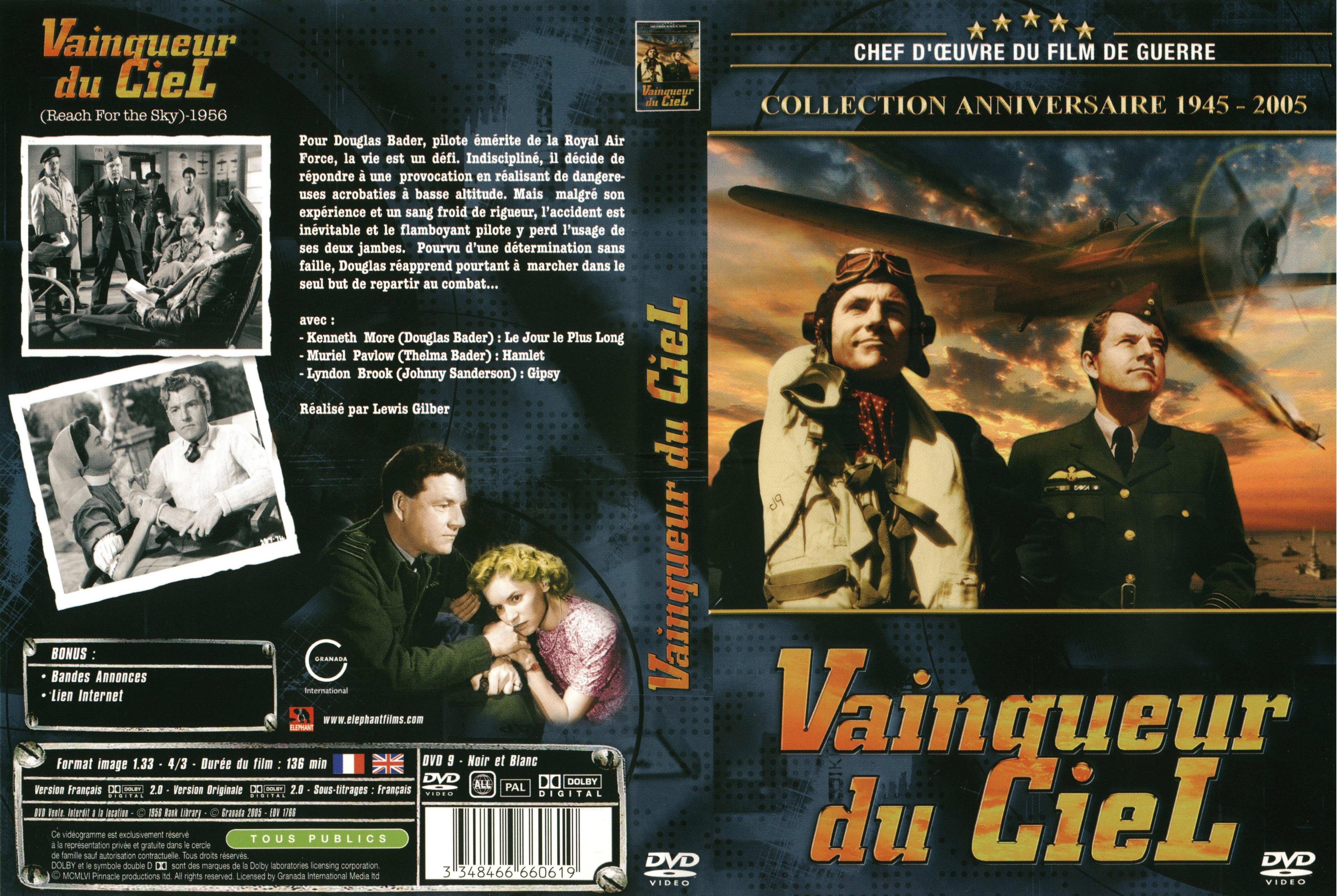 Jaquette DVD Vainqueur du ciel