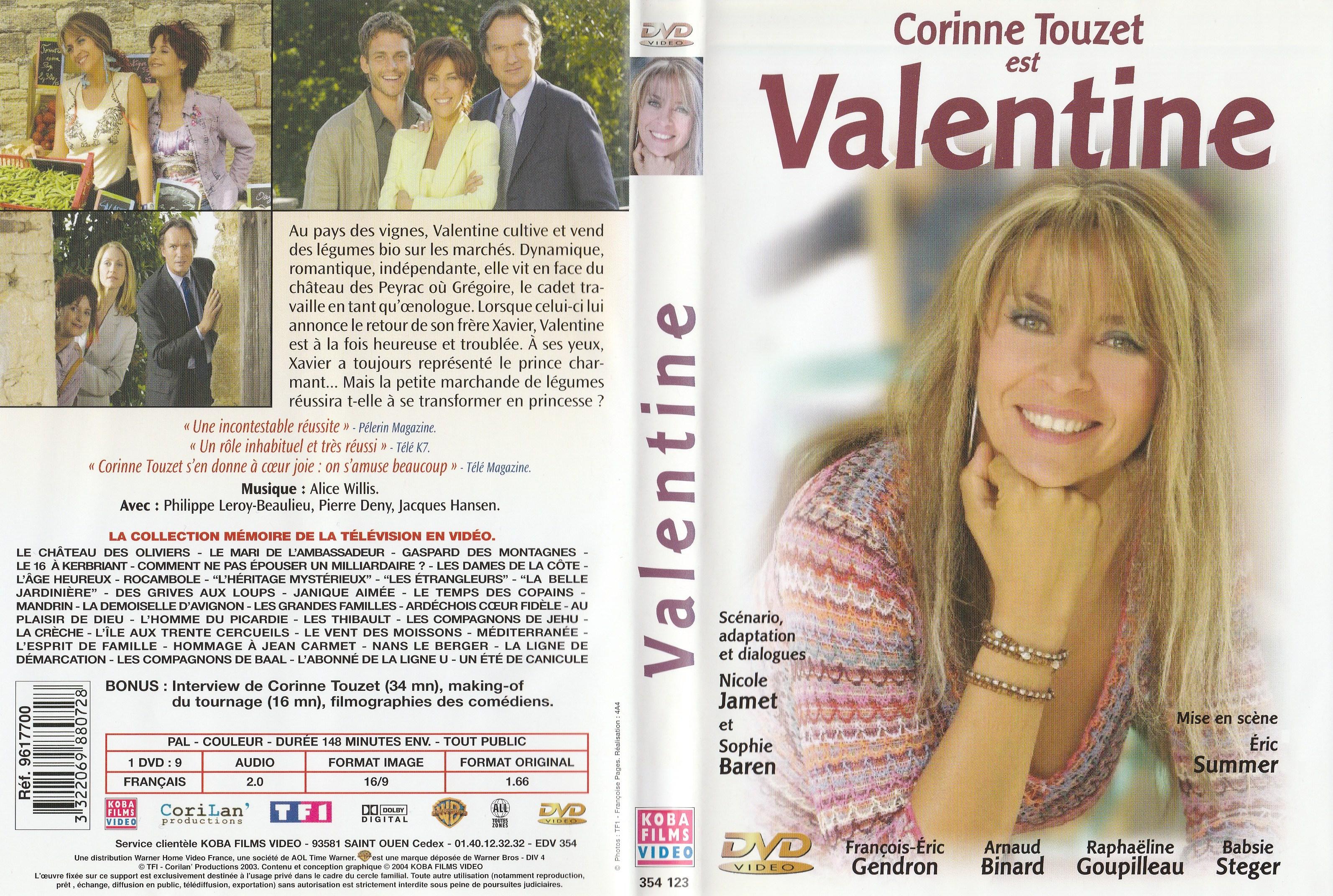 Jaquette DVD Valentine