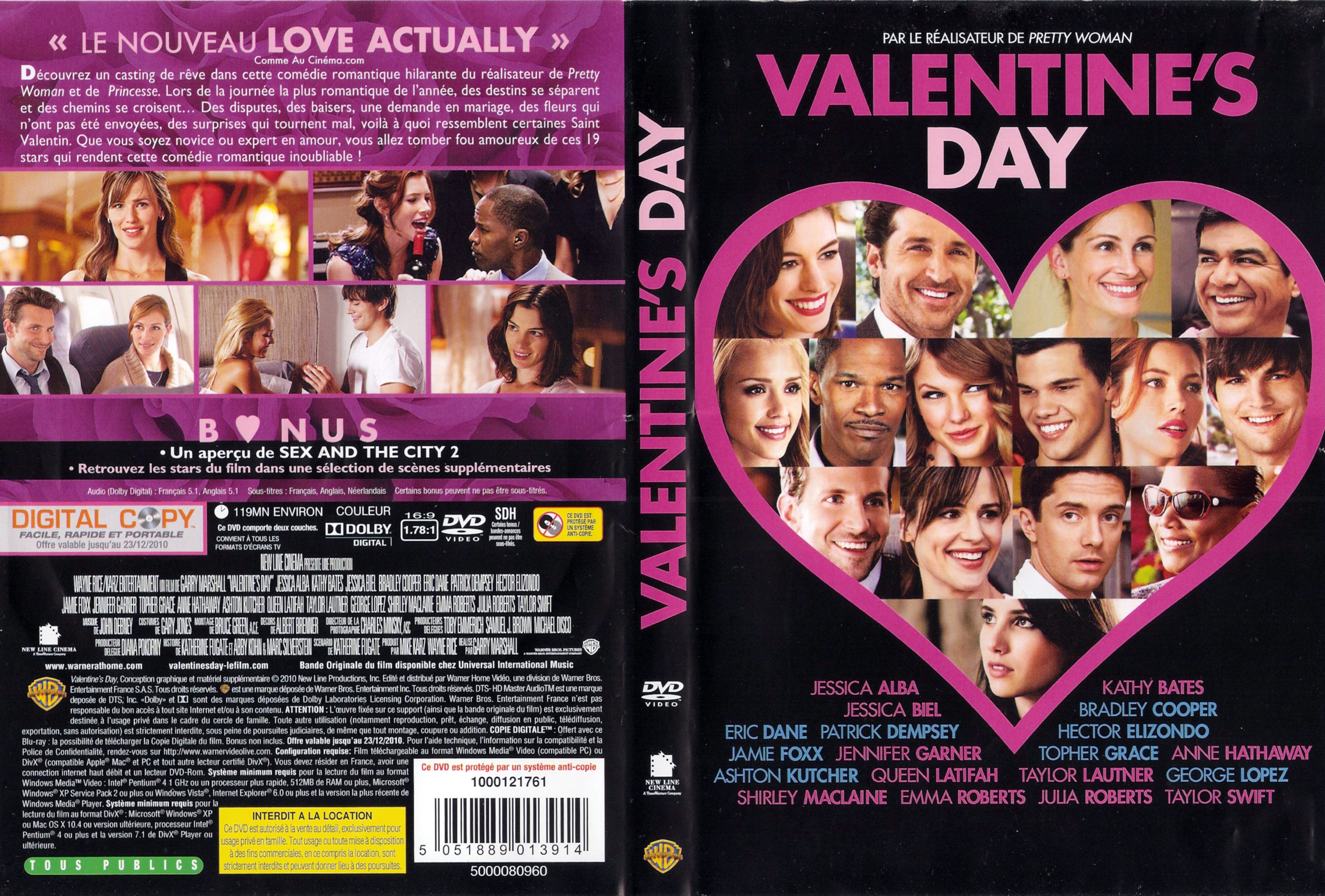 Jaquette DVD Valentine