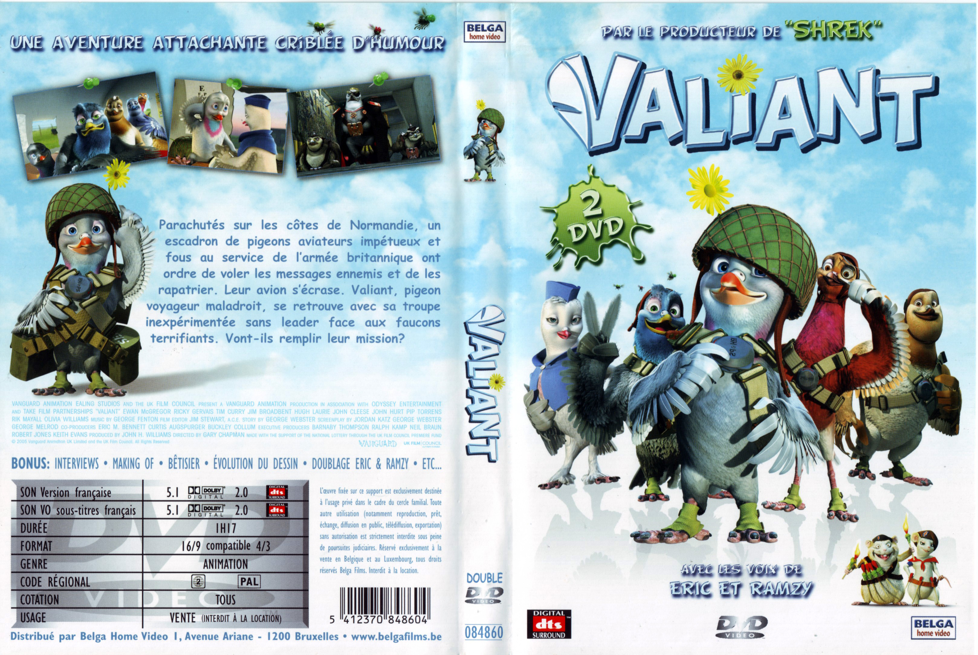Jaquette DVD Valiant