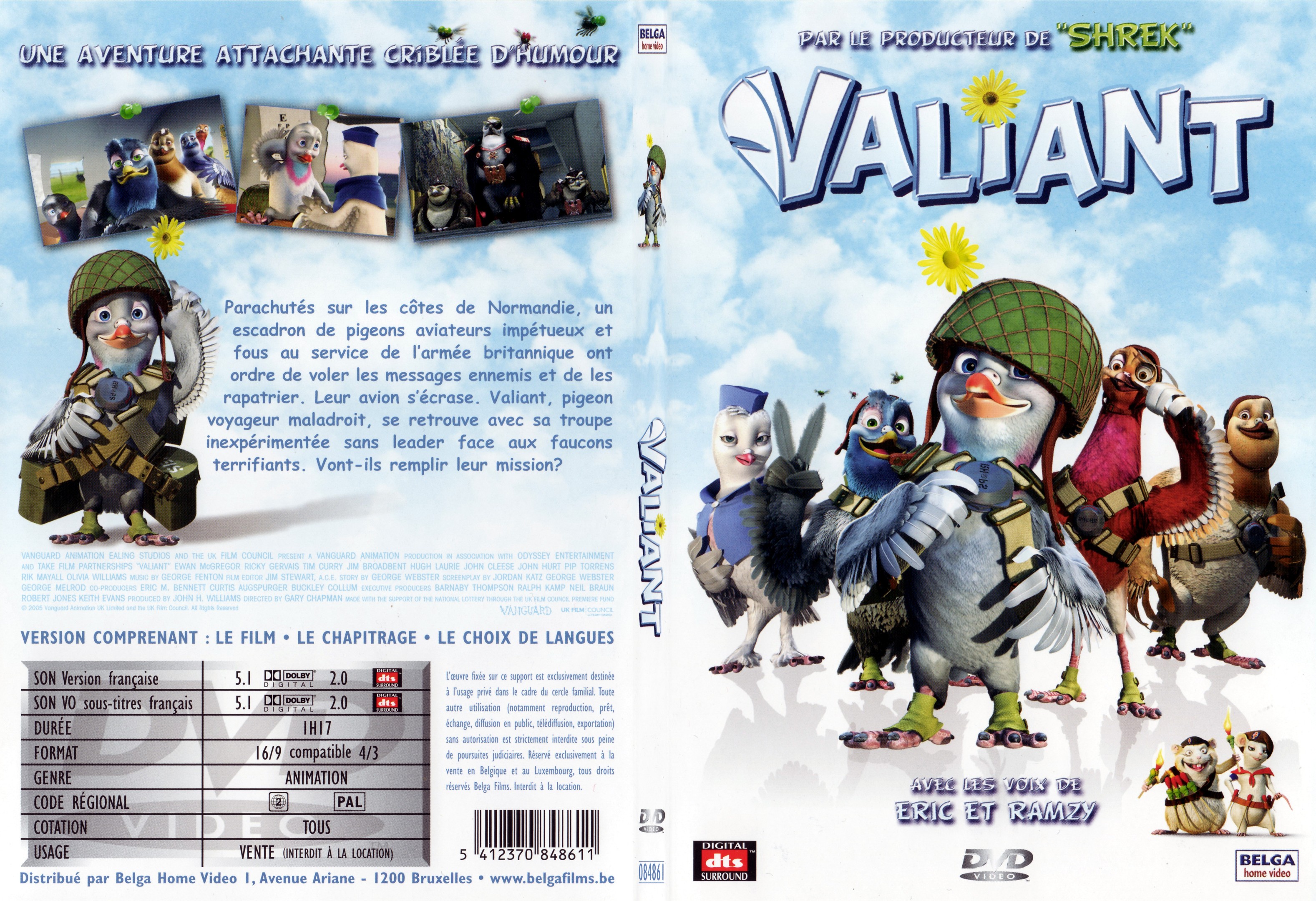 Jaquette DVD Valiant - SLIM