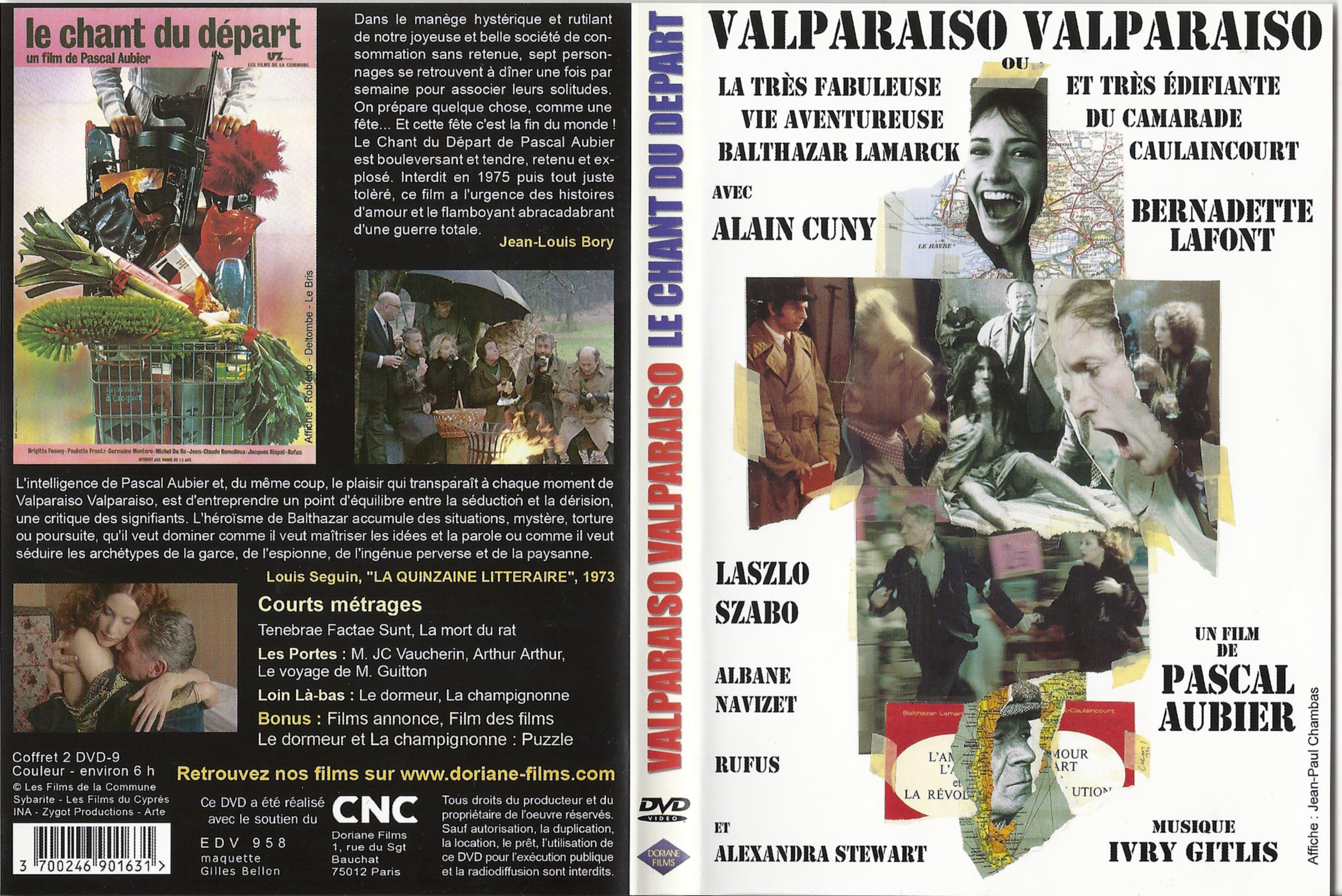 Jaquette DVD Valparaiso Valparaiso