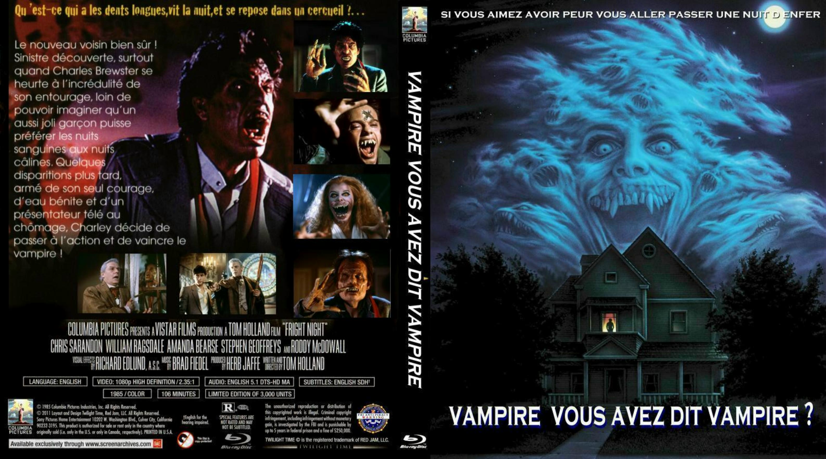 Jaquette DVD Vampire, vous avez dit vampire custom (BLU-RAY)