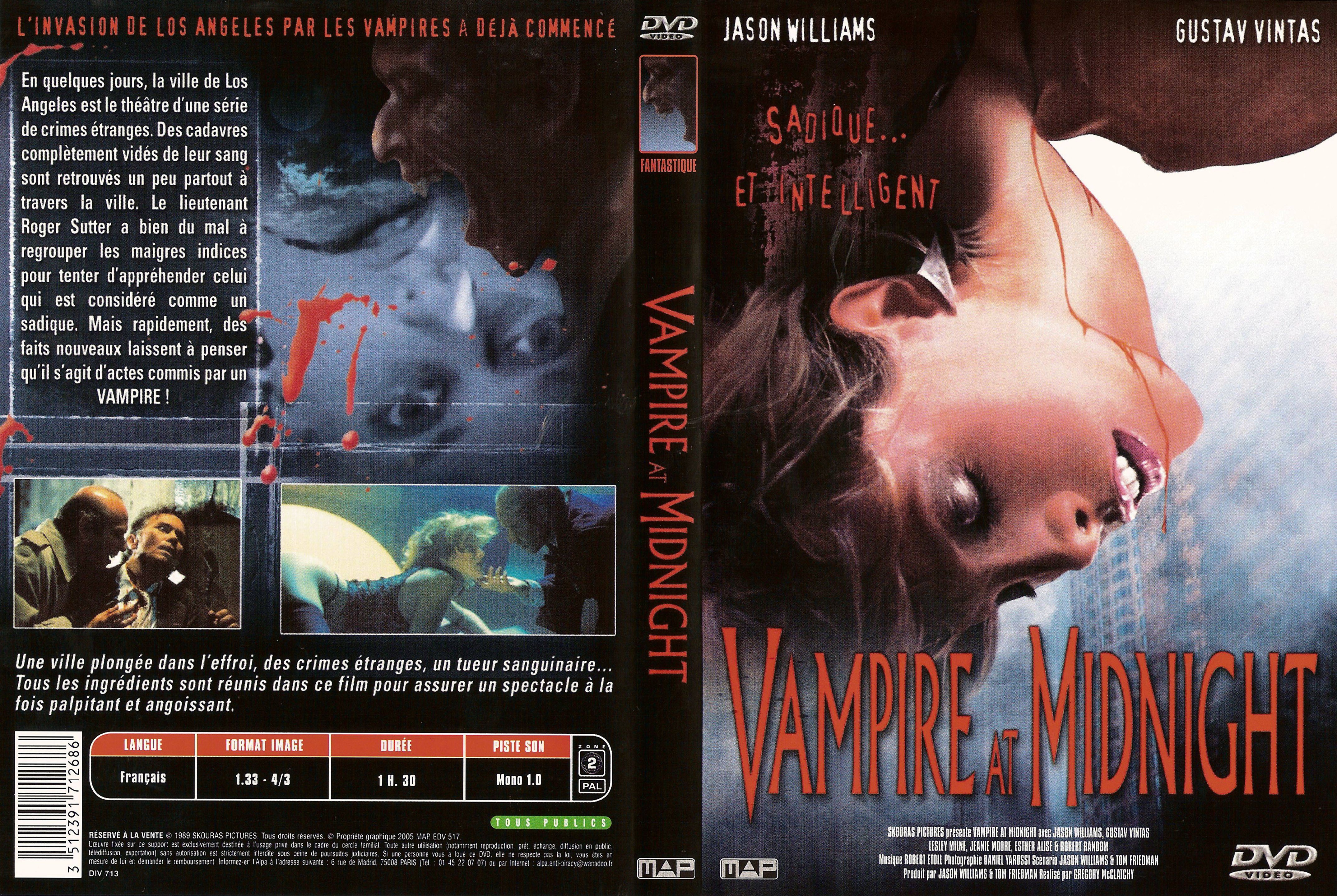 Jaquette DVD Vampire at midnight