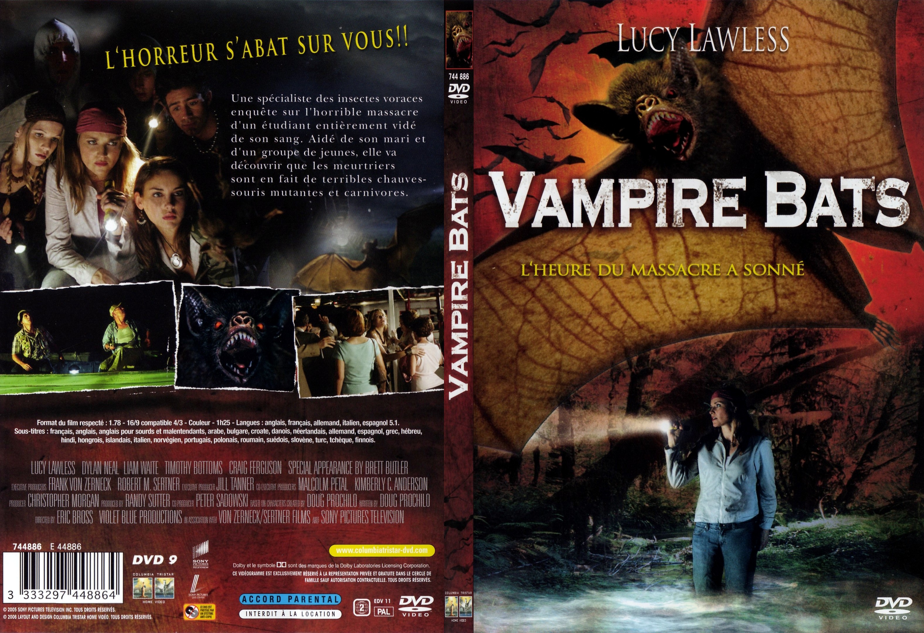 Jaquette DVD Vampire bats - SLIM