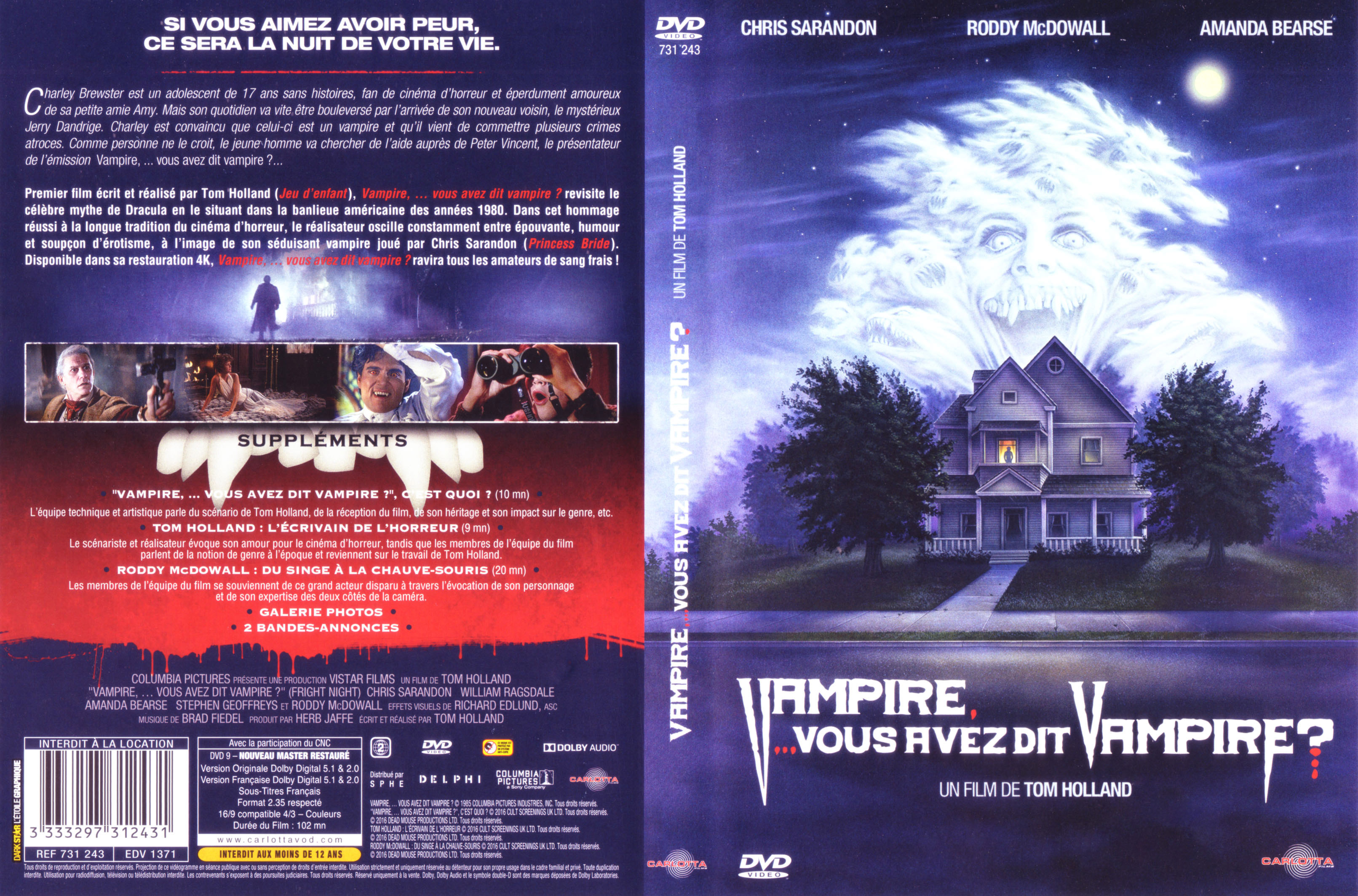 Jaquette DVD Vampire vous avez dit vampire v3