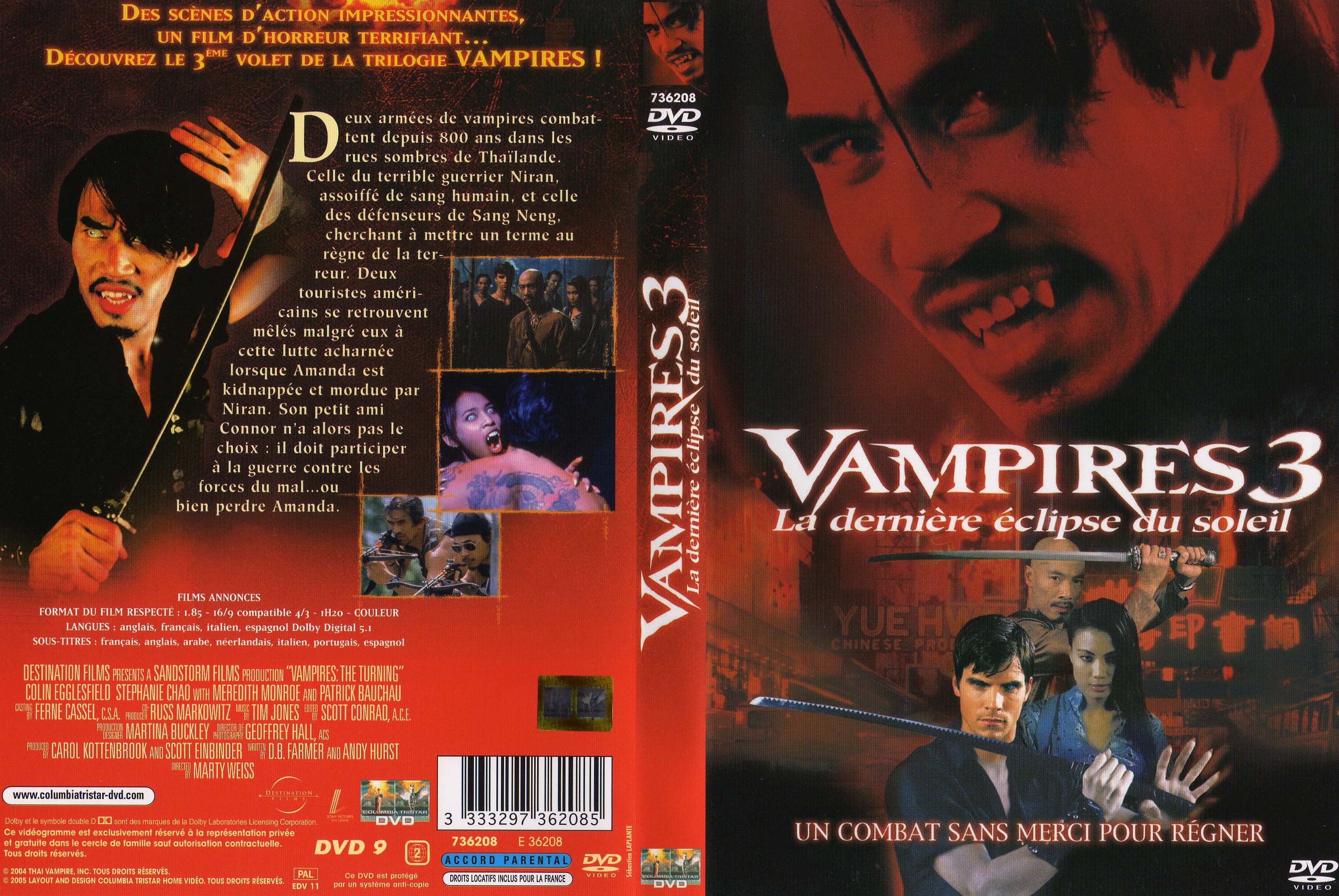 Jaquette DVD Vampires 3