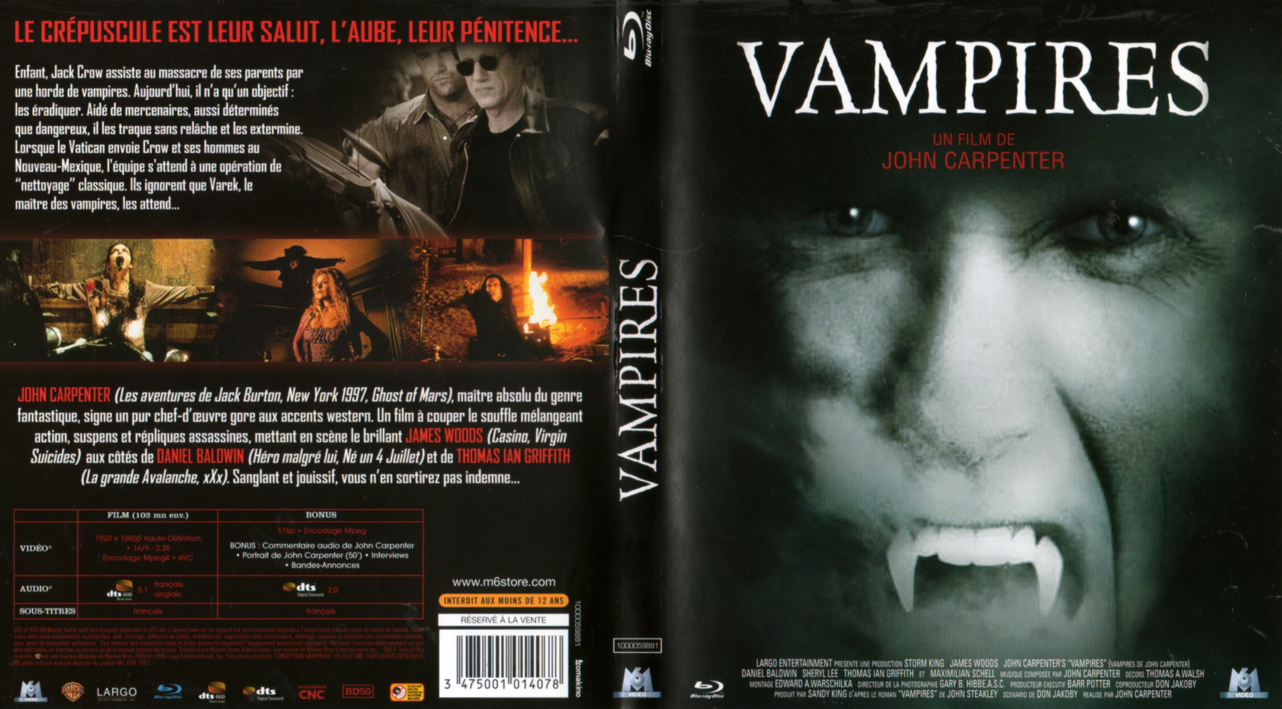 Jaquette DVD Vampires (BLU-RAY)