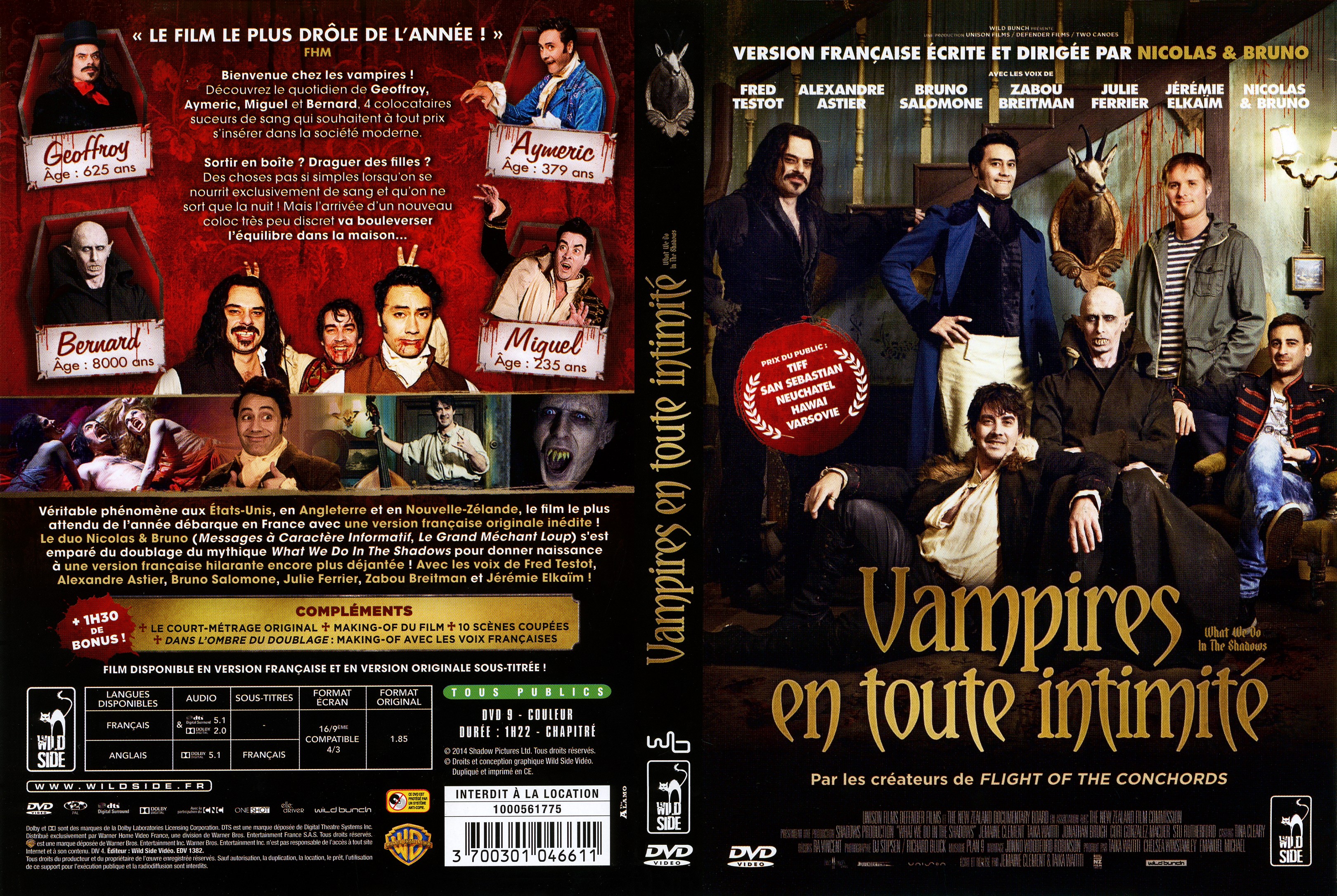 Jaquette DVD Vampires en toute intimit