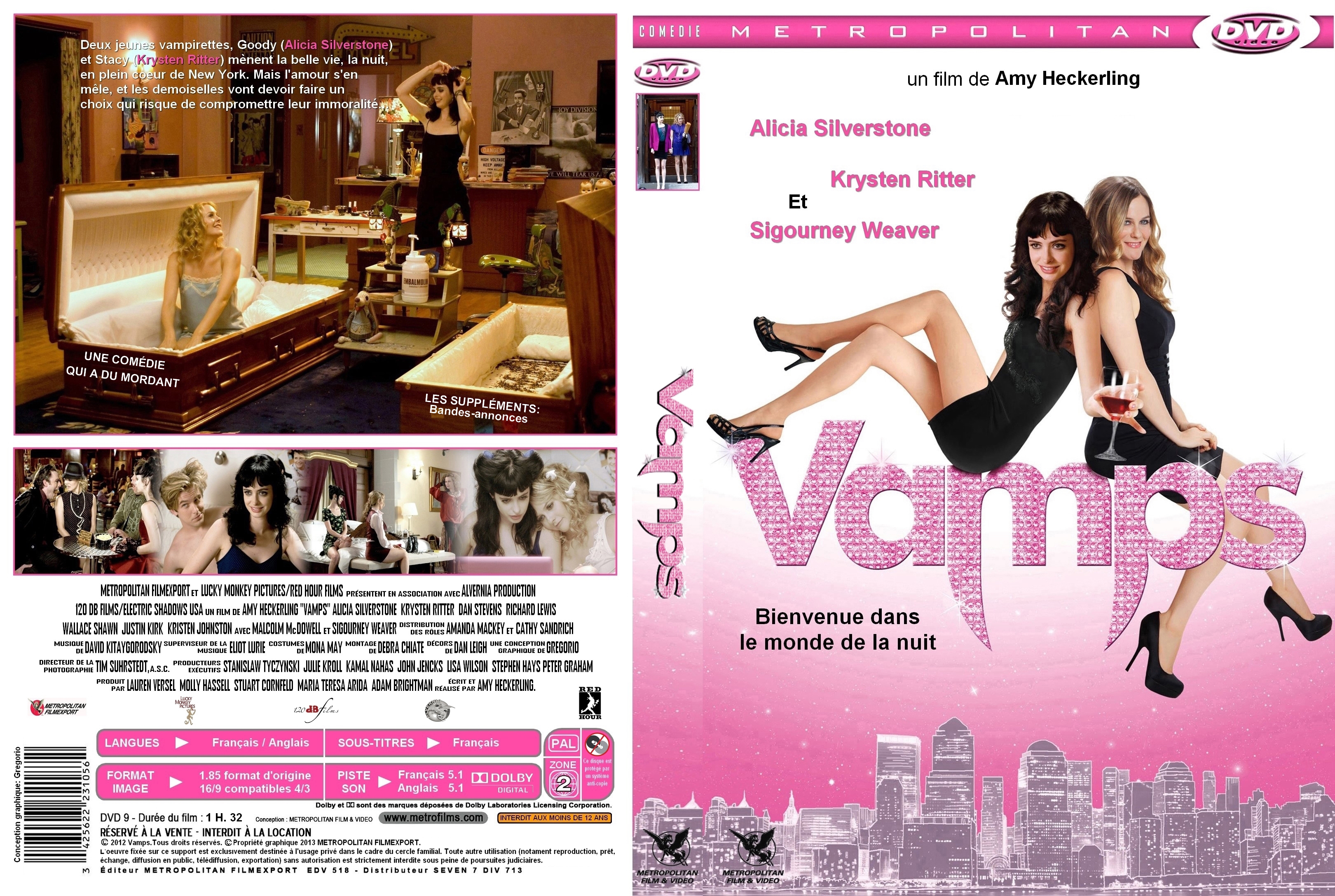 Jaquette DVD Vamps custom v2