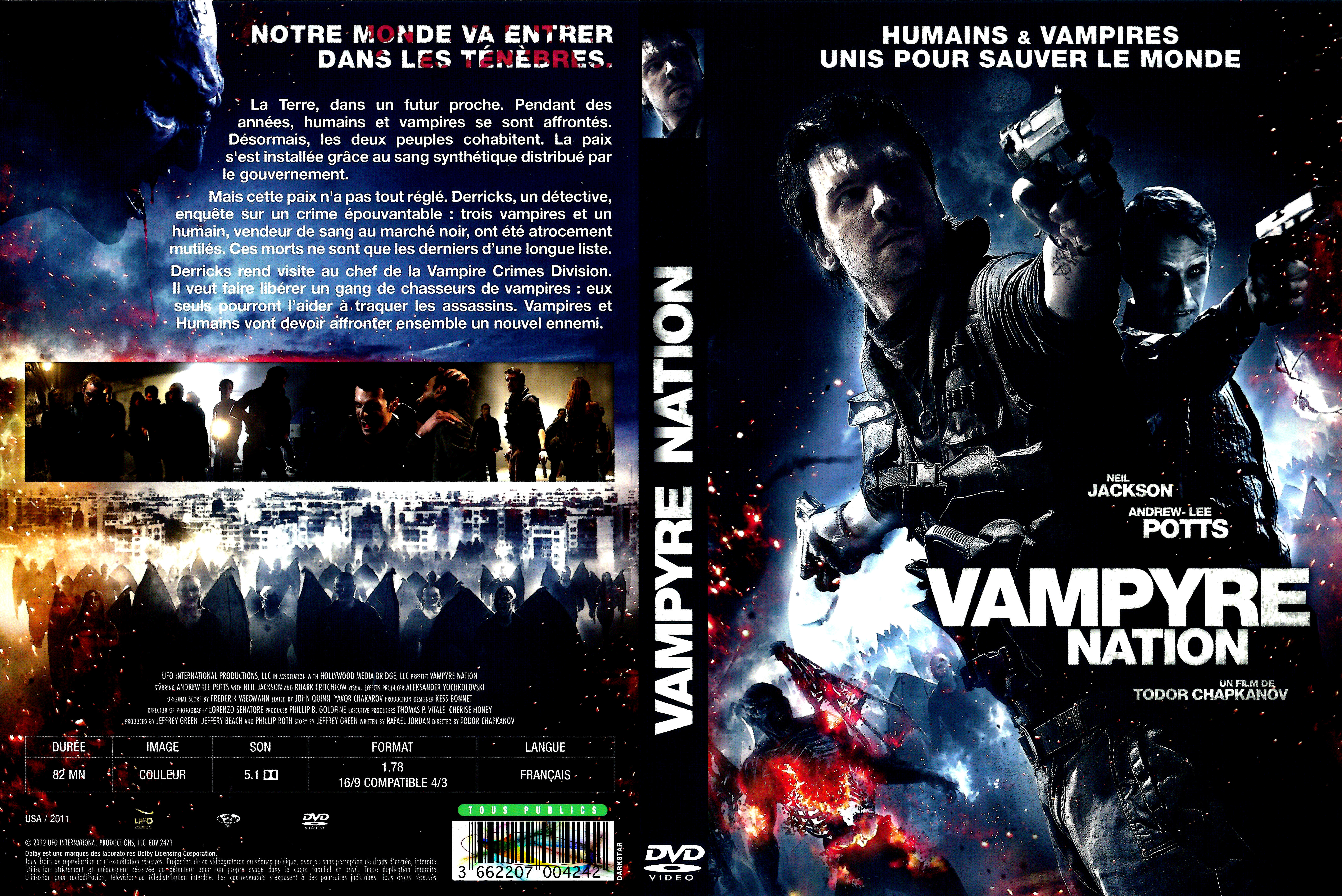 Jaquette DVD Vampyre nation