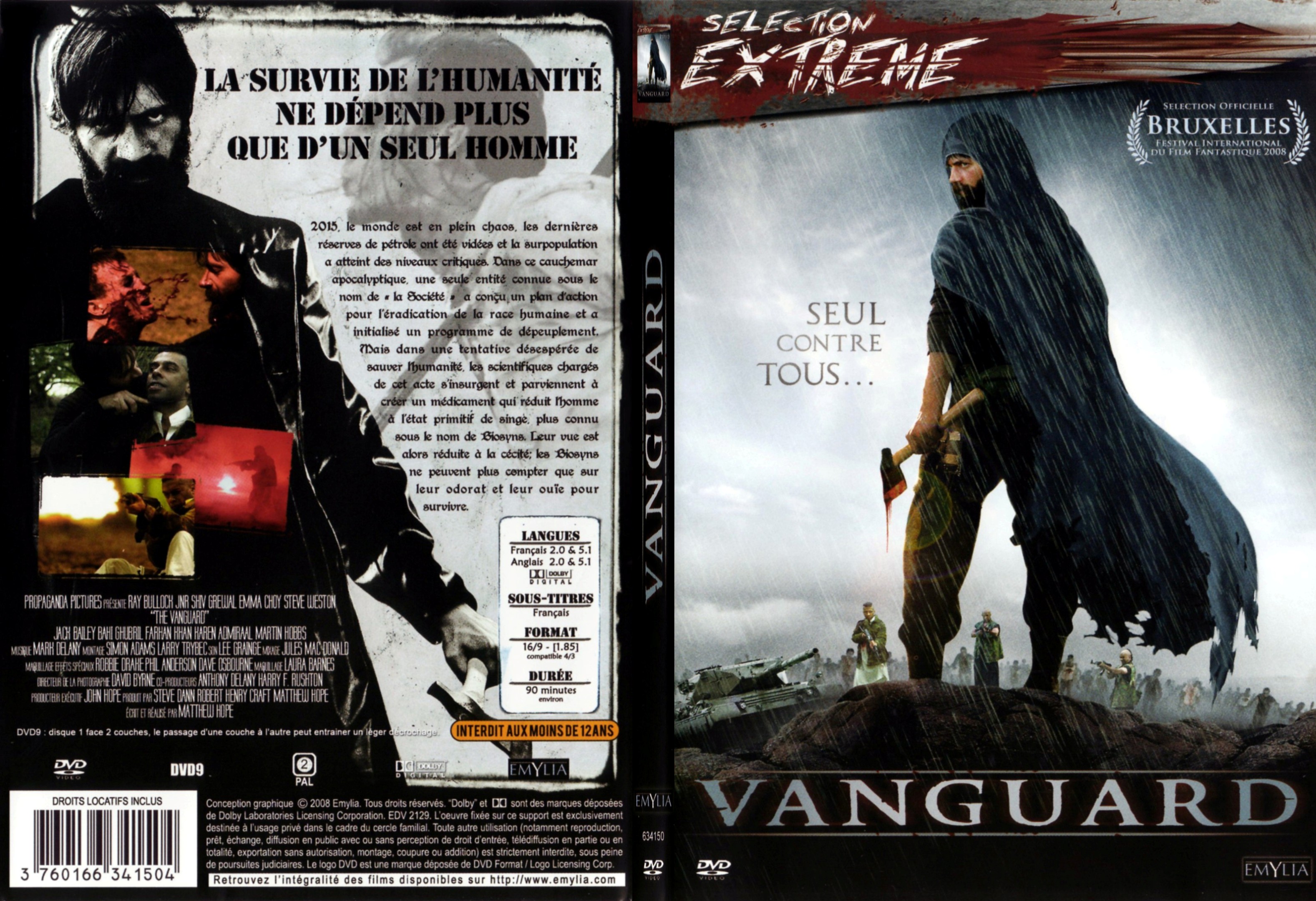 Jaquette DVD Vanguard - SLIM