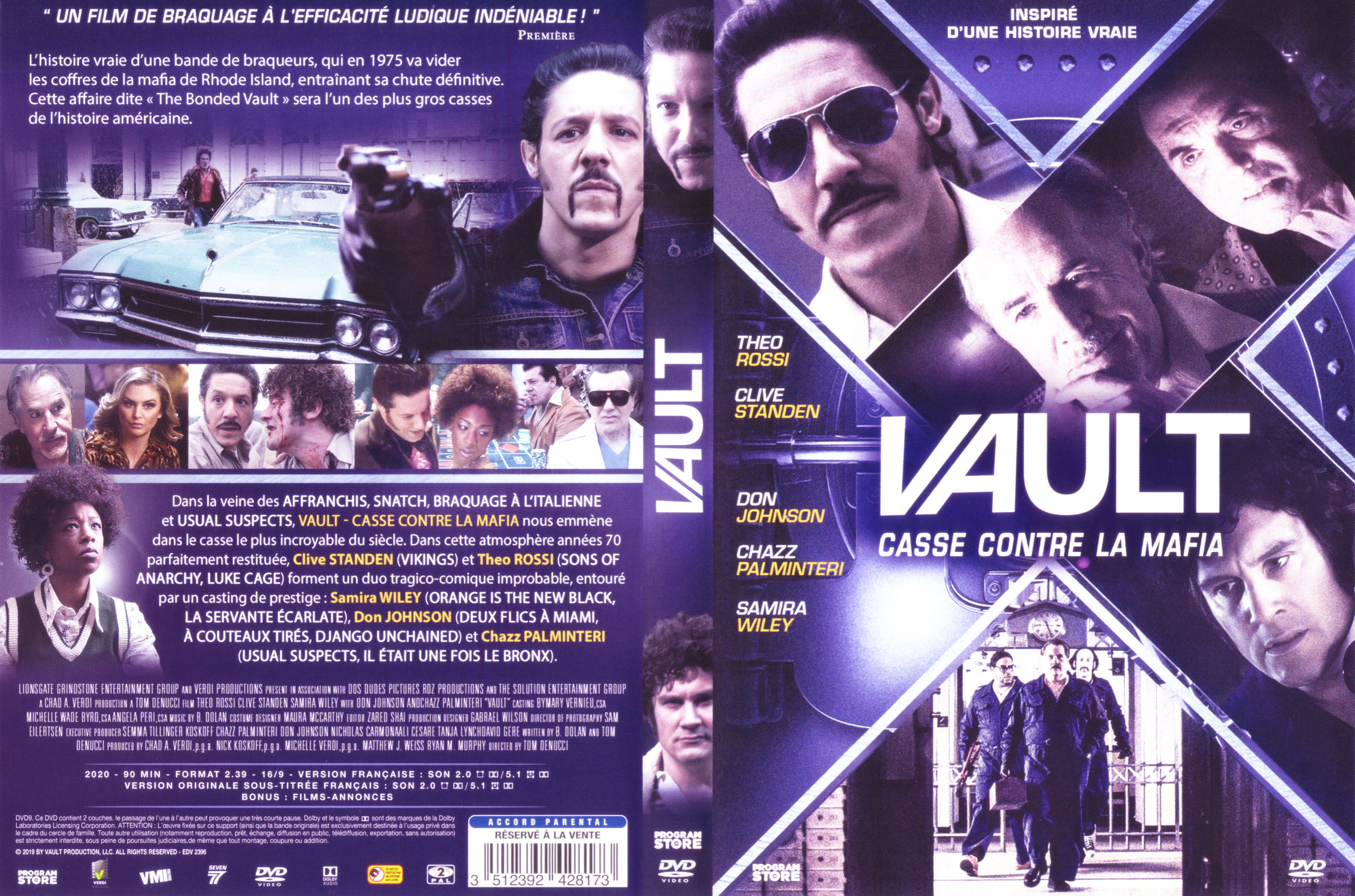 Jaquette DVD Vault