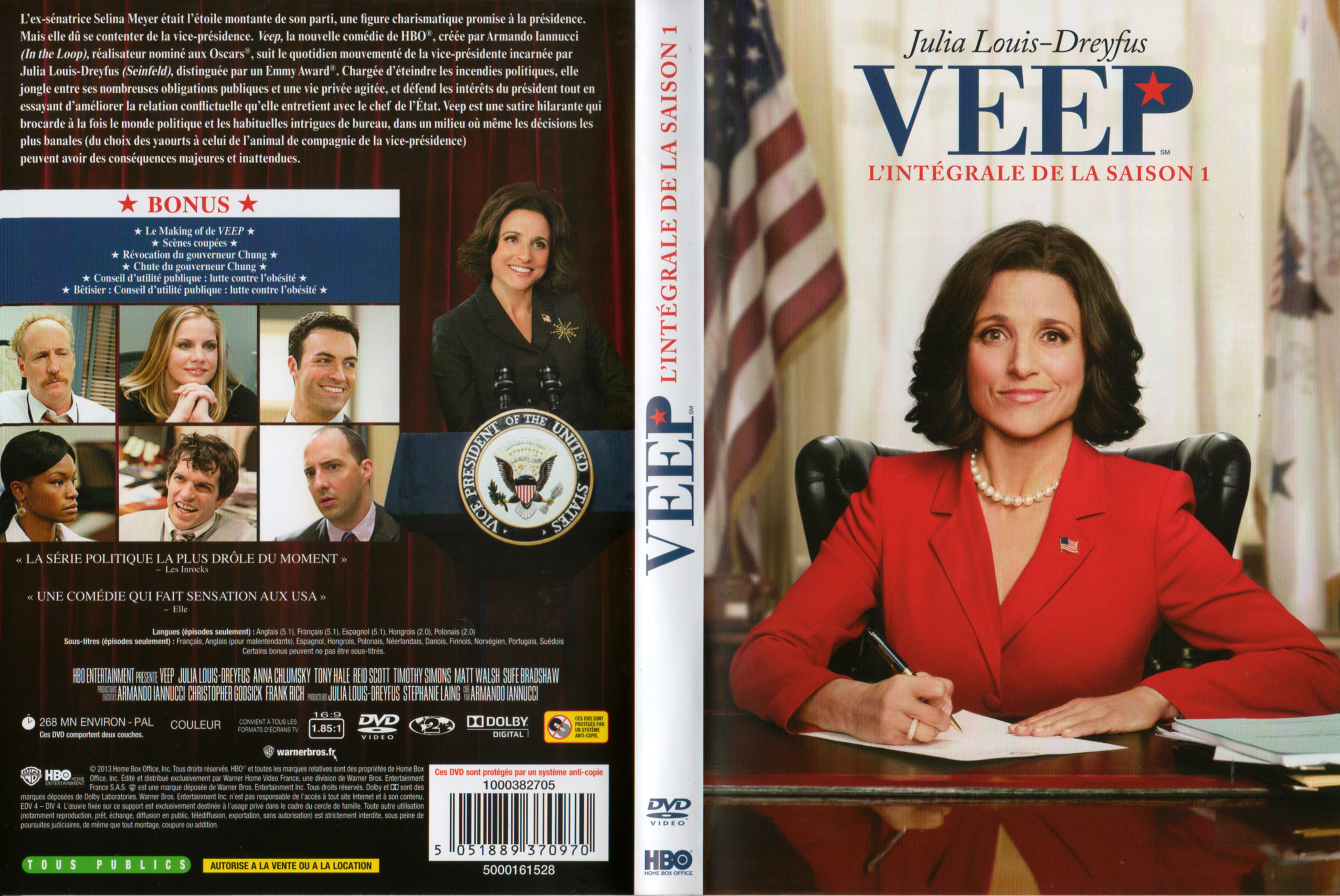 Jaquette DVD Veep Saison 1