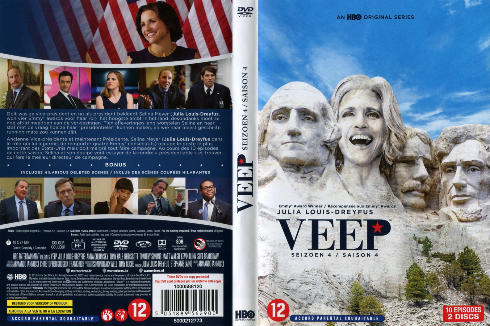 Jaquette DVD Veep Saison 4