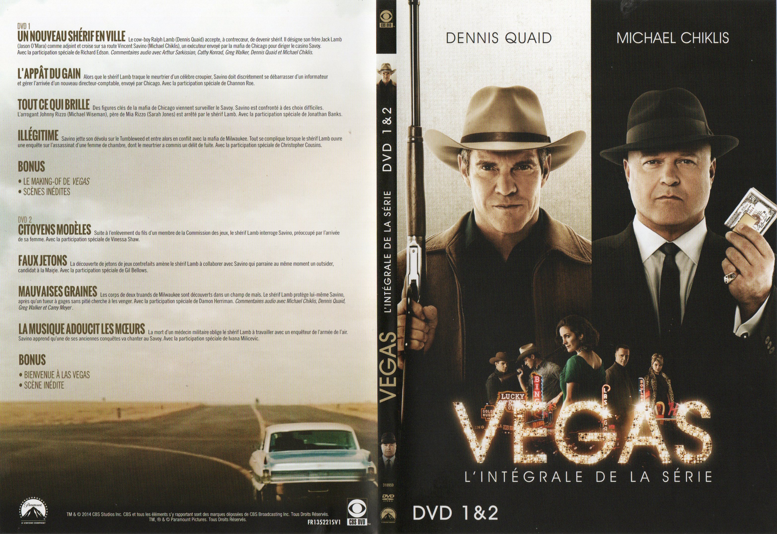 Jaquette DVD Vegas DVD 1