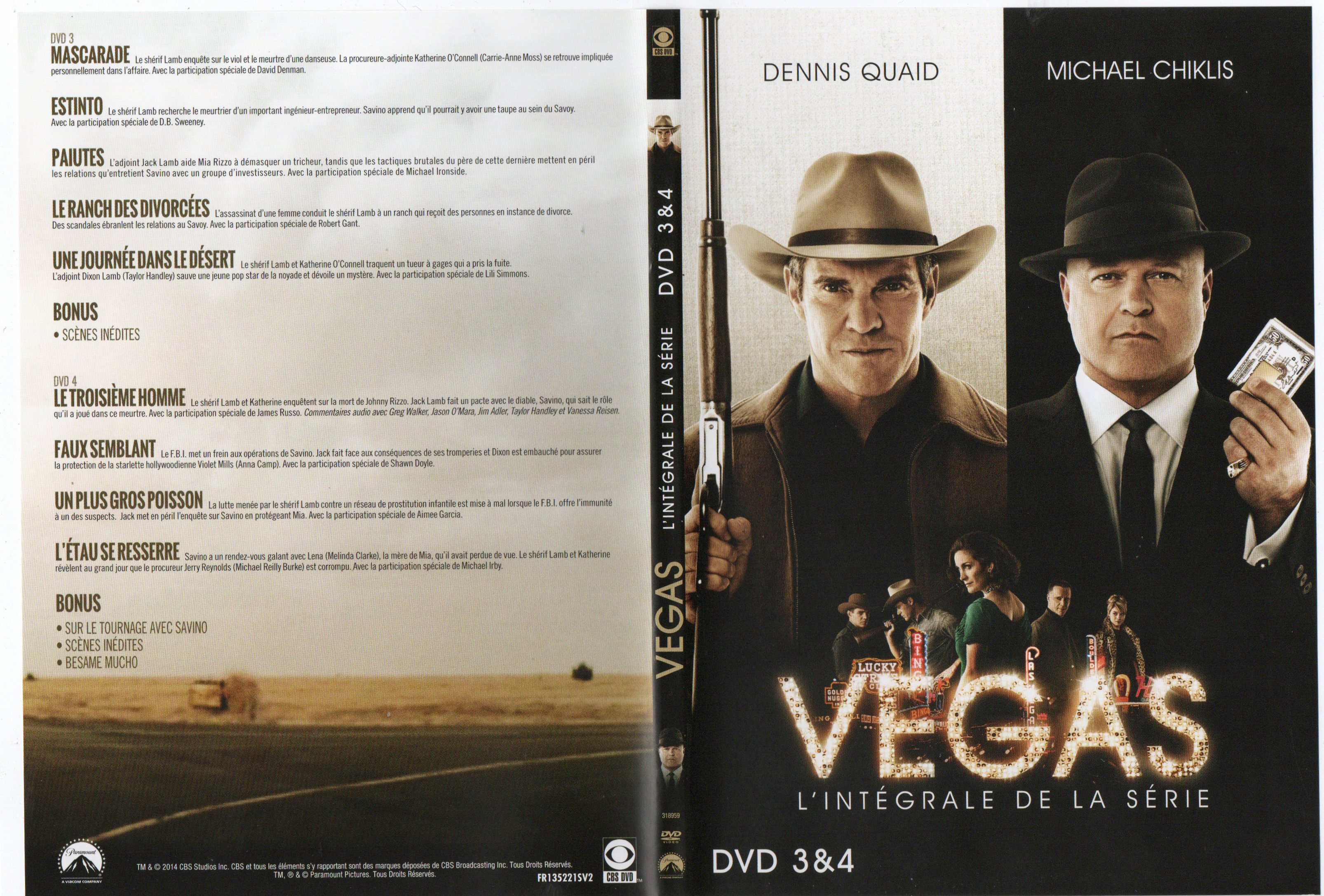 Jaquette DVD Vegas DVD 2