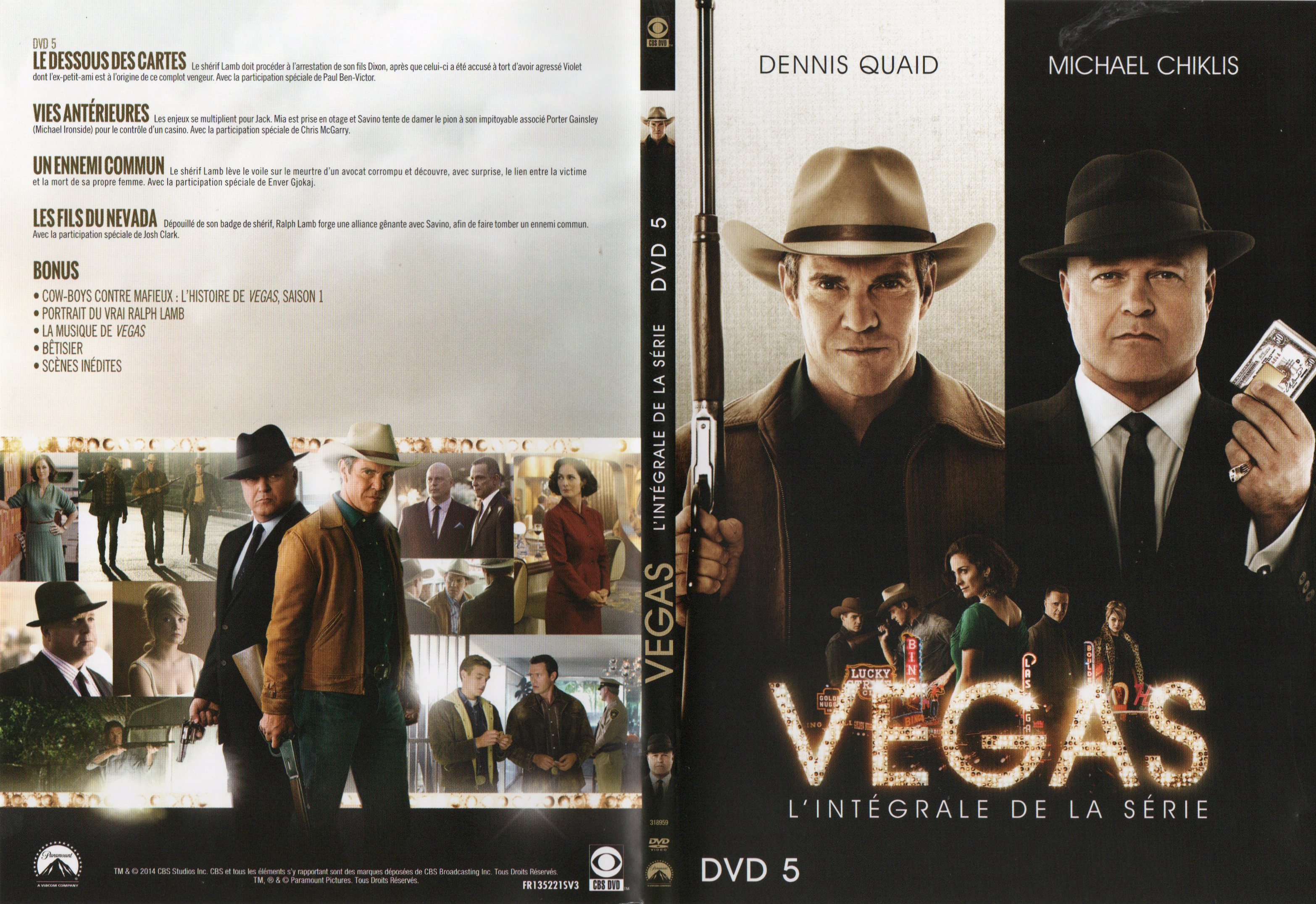 Jaquette DVD Vegas DVD 3
