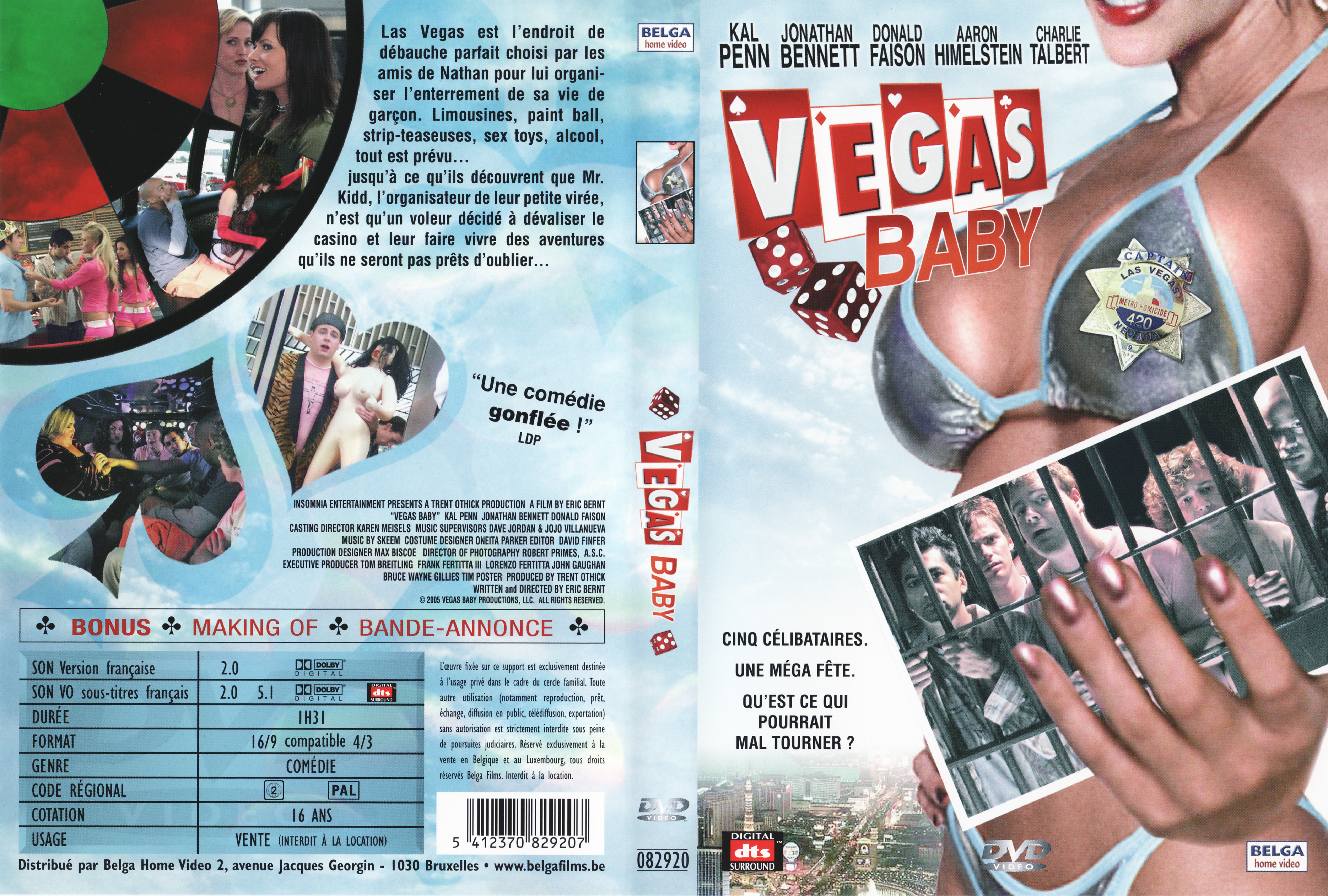 Jaquette DVD Vegas baby