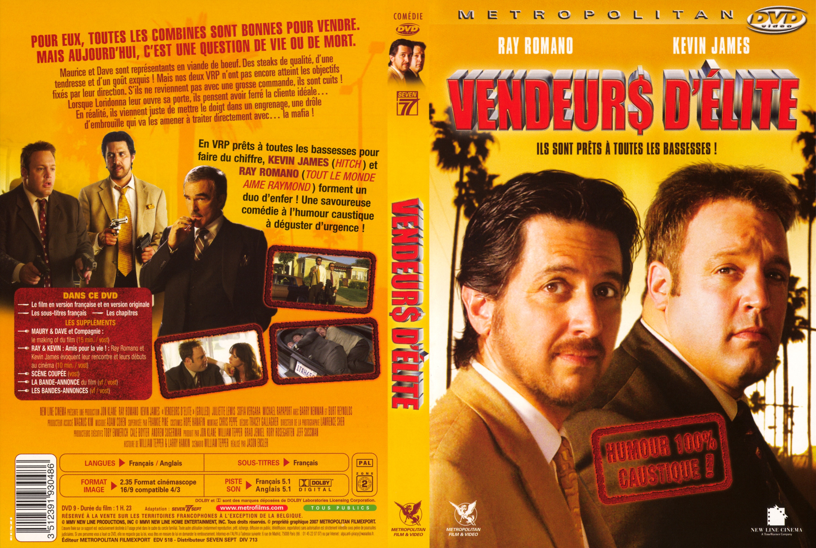 Jaquette DVD Vendeurs d