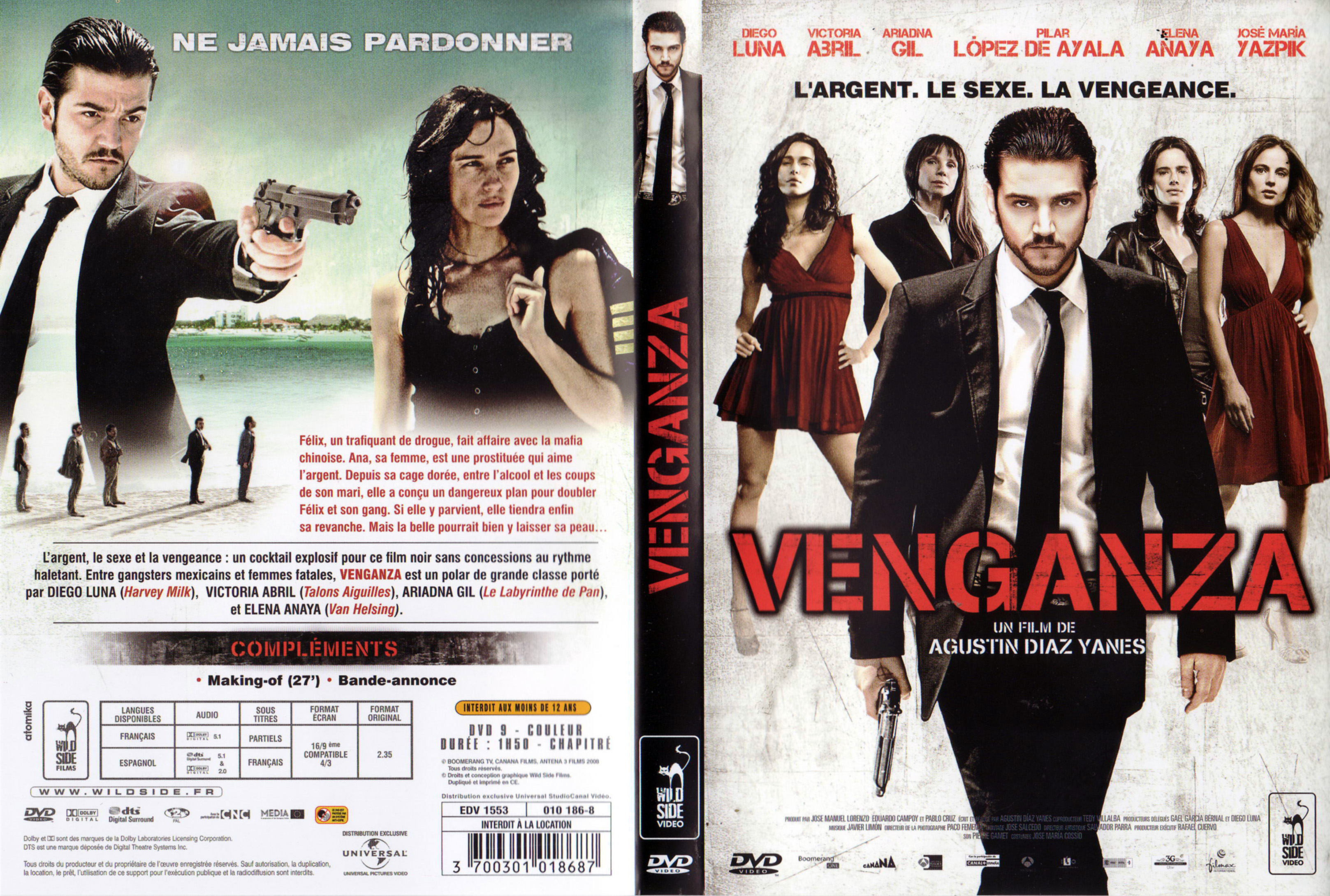 Jaquette DVD Venganza