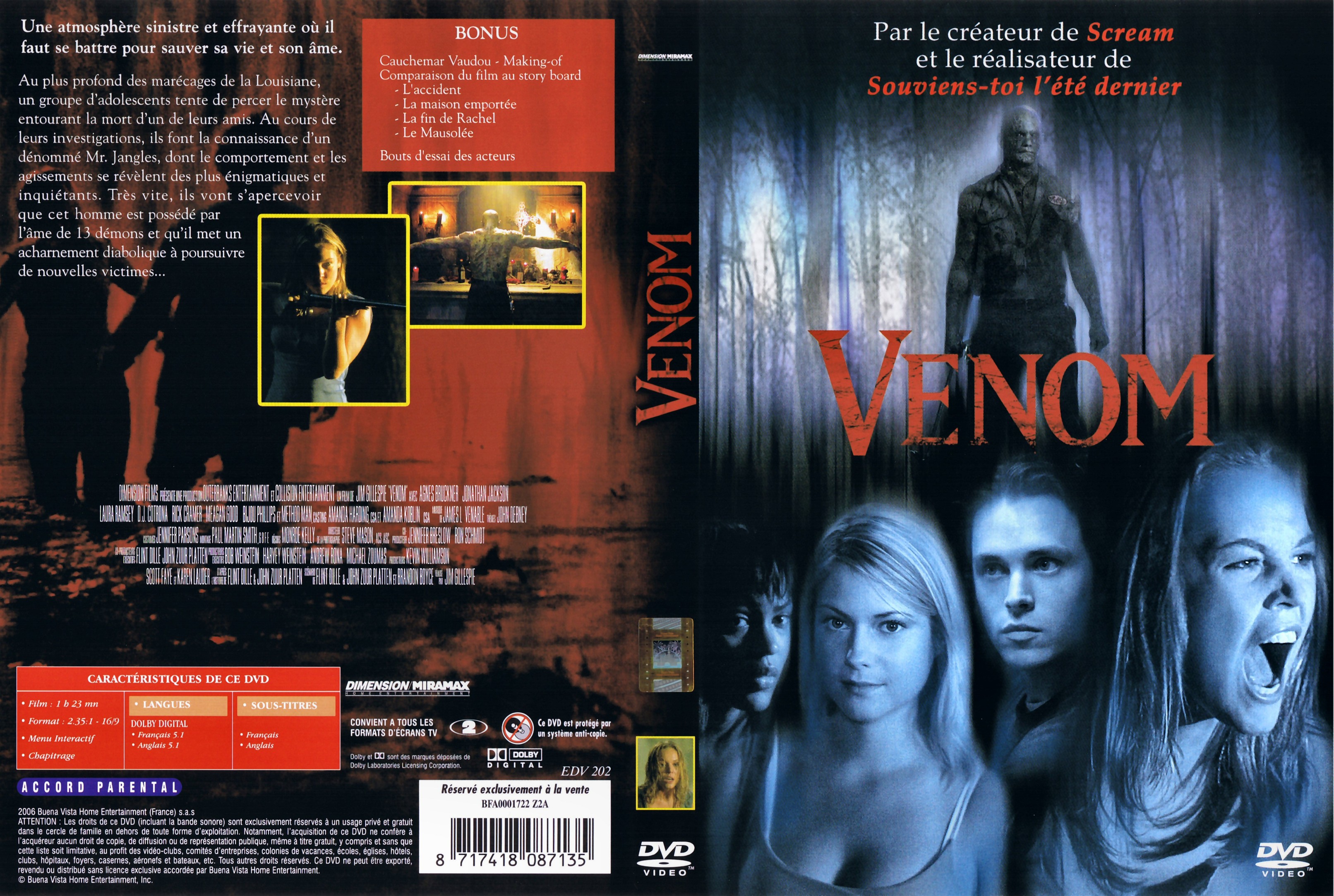 Jaquette DVD Venom