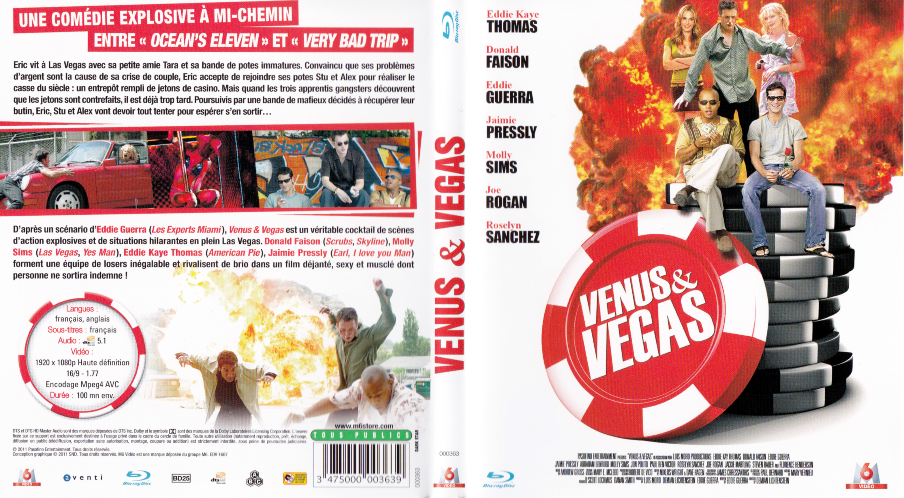 Jaquette DVD Venus & Vegas (BLU-RAY)