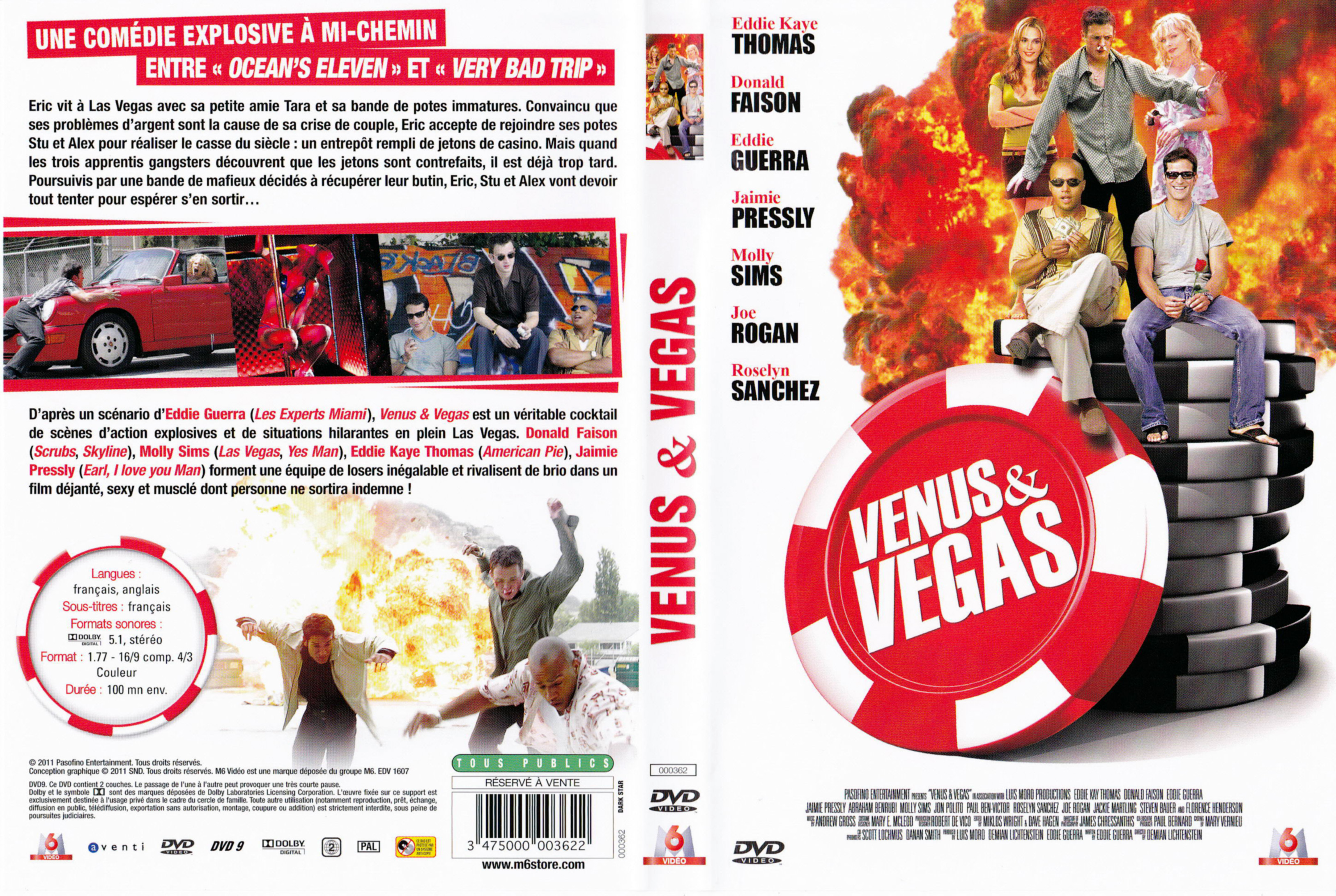 Jaquette DVD Venus & vegas