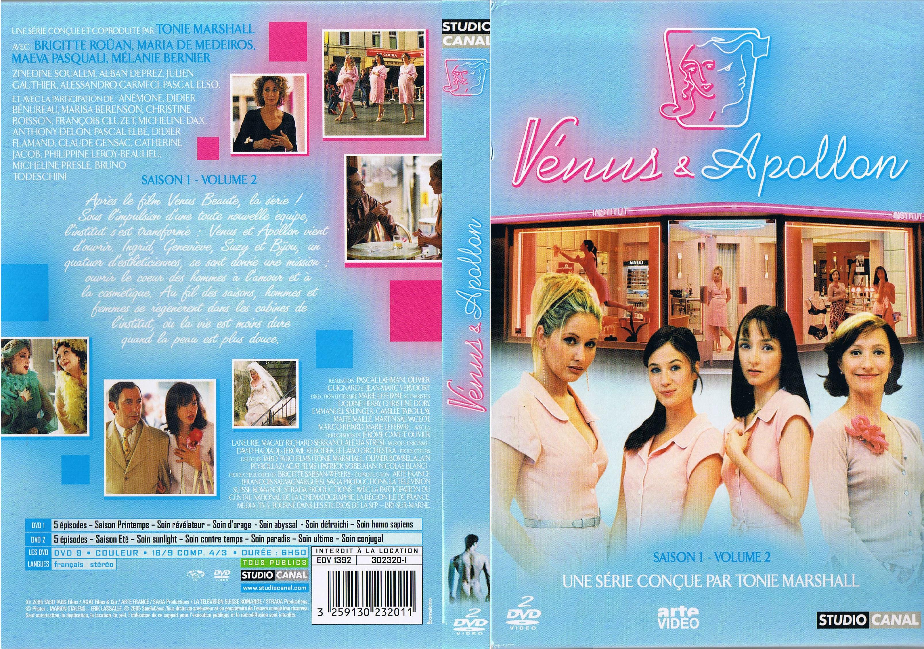 Jaquette DVD Venus et apollon saison 1 vol 2
