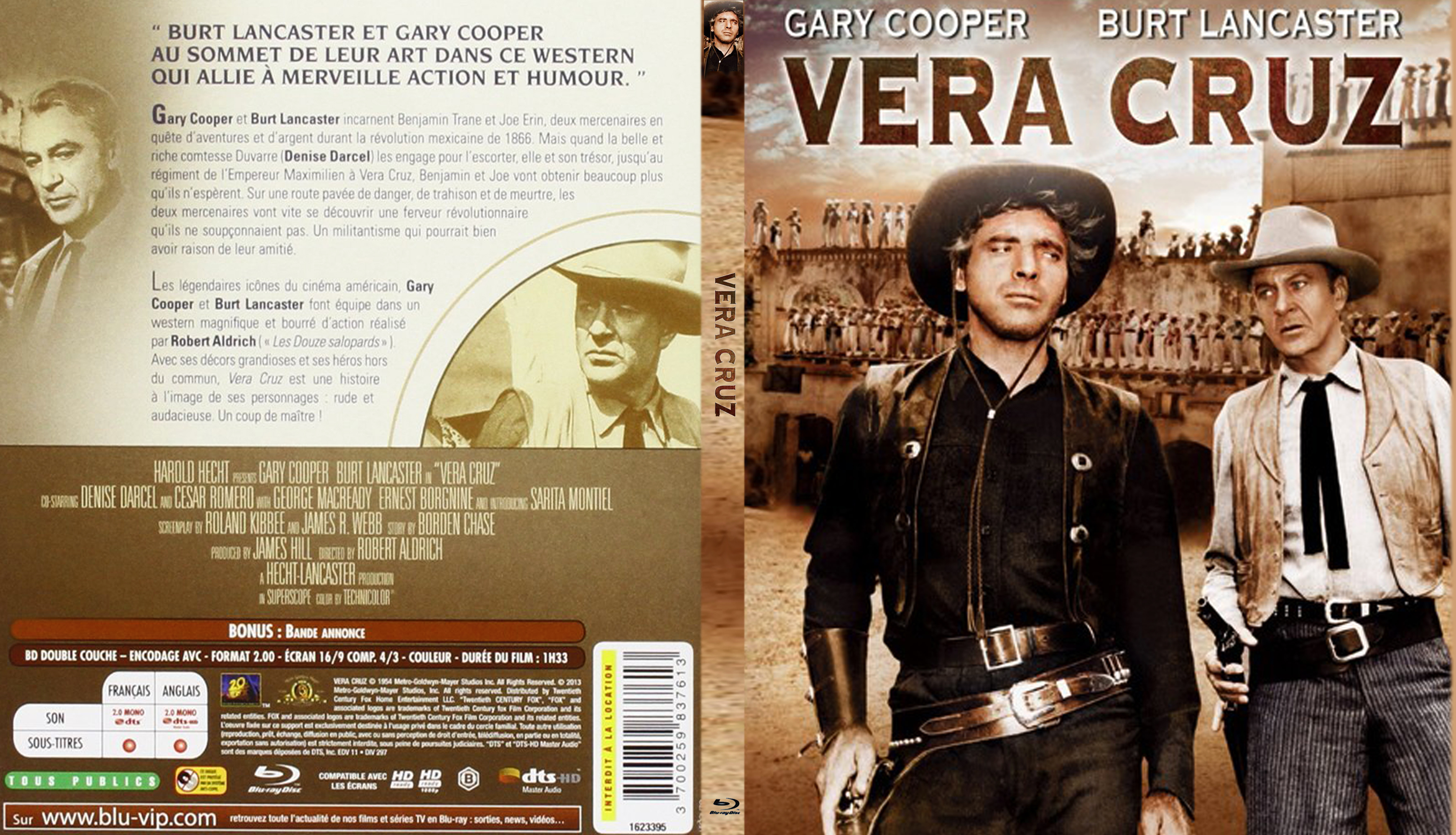 Jaquette DVD Vera Cruz (BLU-RAY)