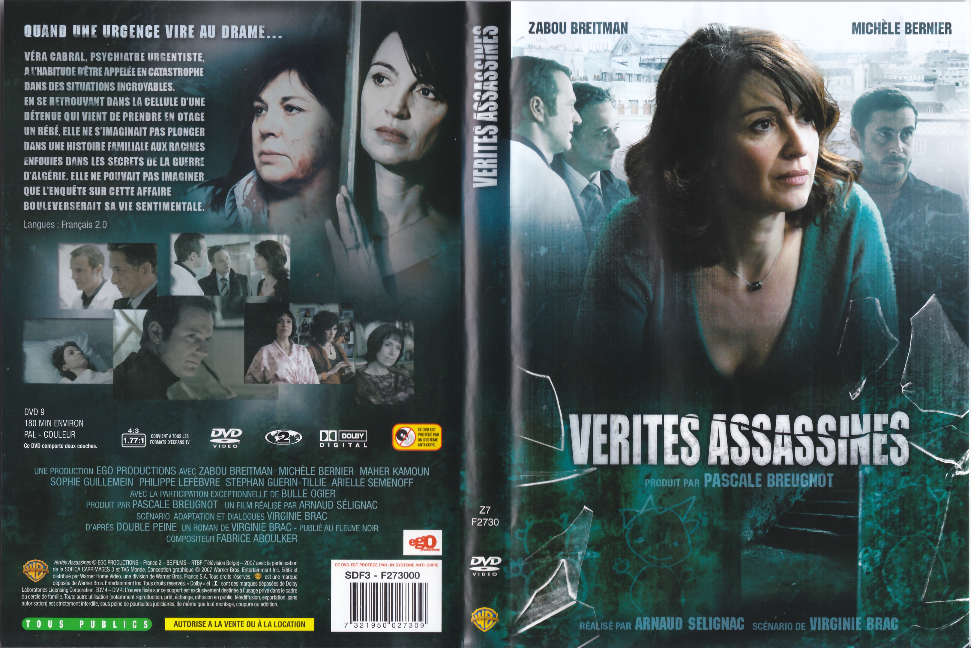 Jaquette DVD Vrits Assassines
