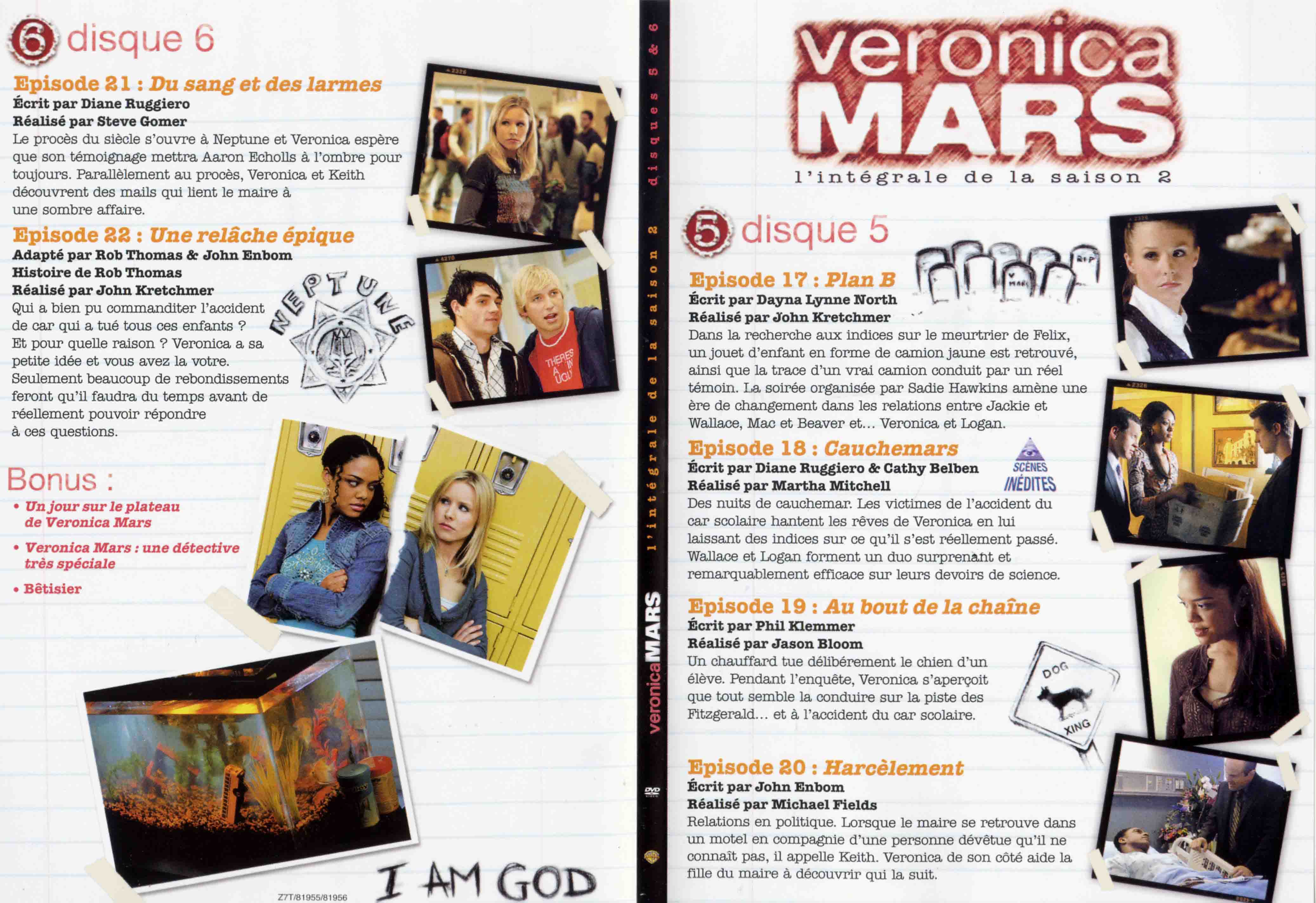 Jaquette DVD Veronica Mars Saison 2 DVD 3