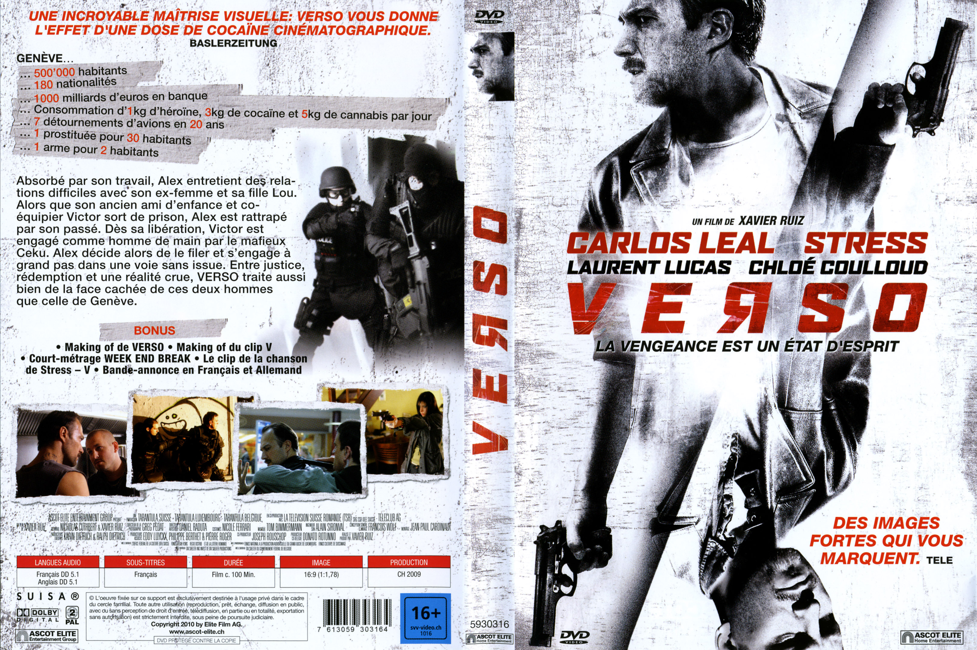 Jaquette DVD Verso