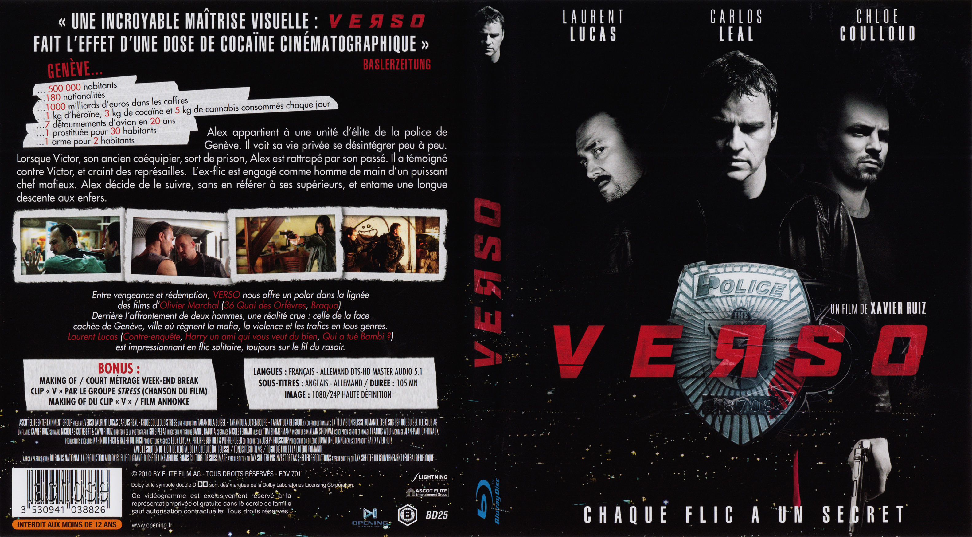 Jaquette DVD Verso (BLU-RAY)