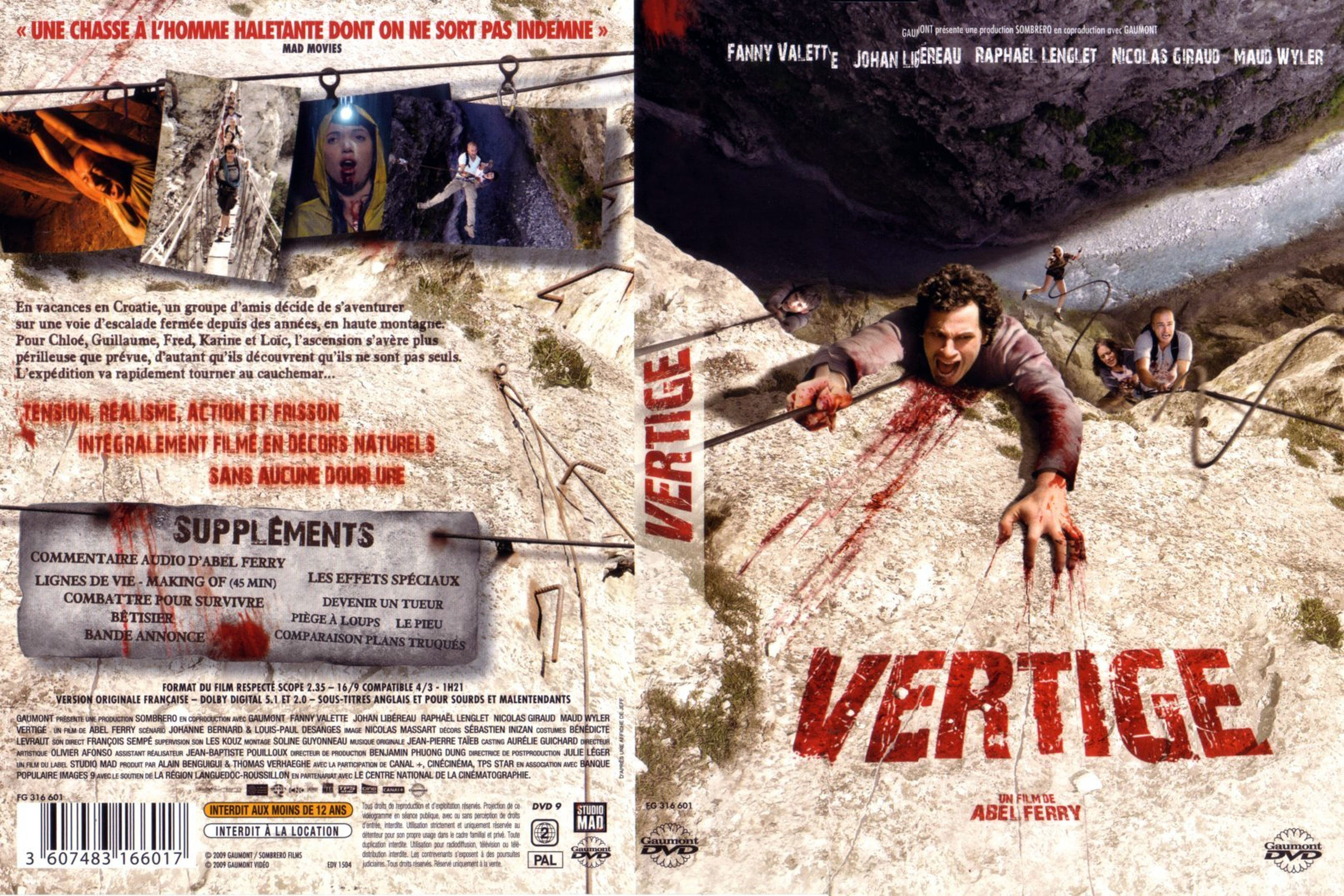 Jaquette DVD Vertige