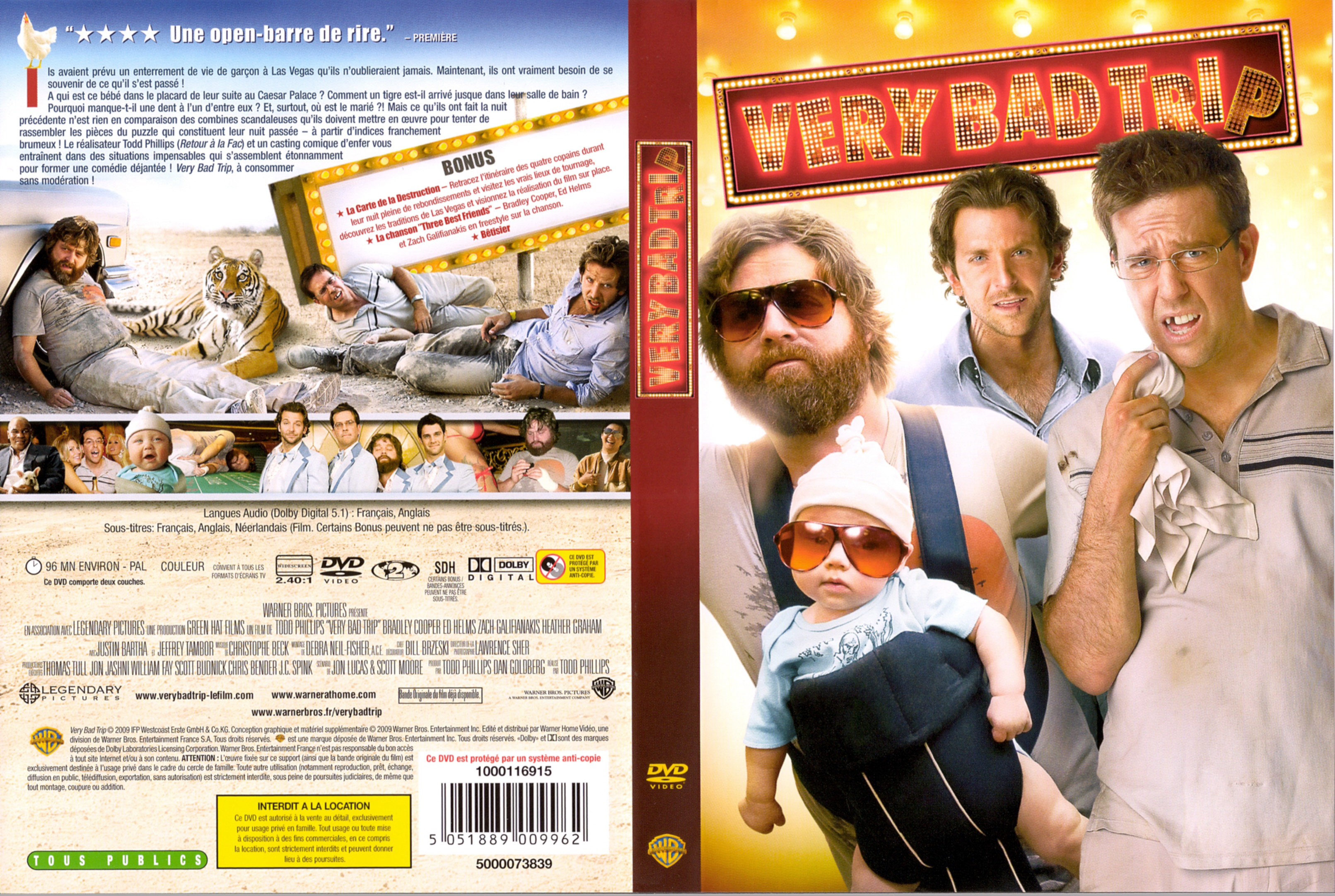 Jaquette DVD Very Bad Trip