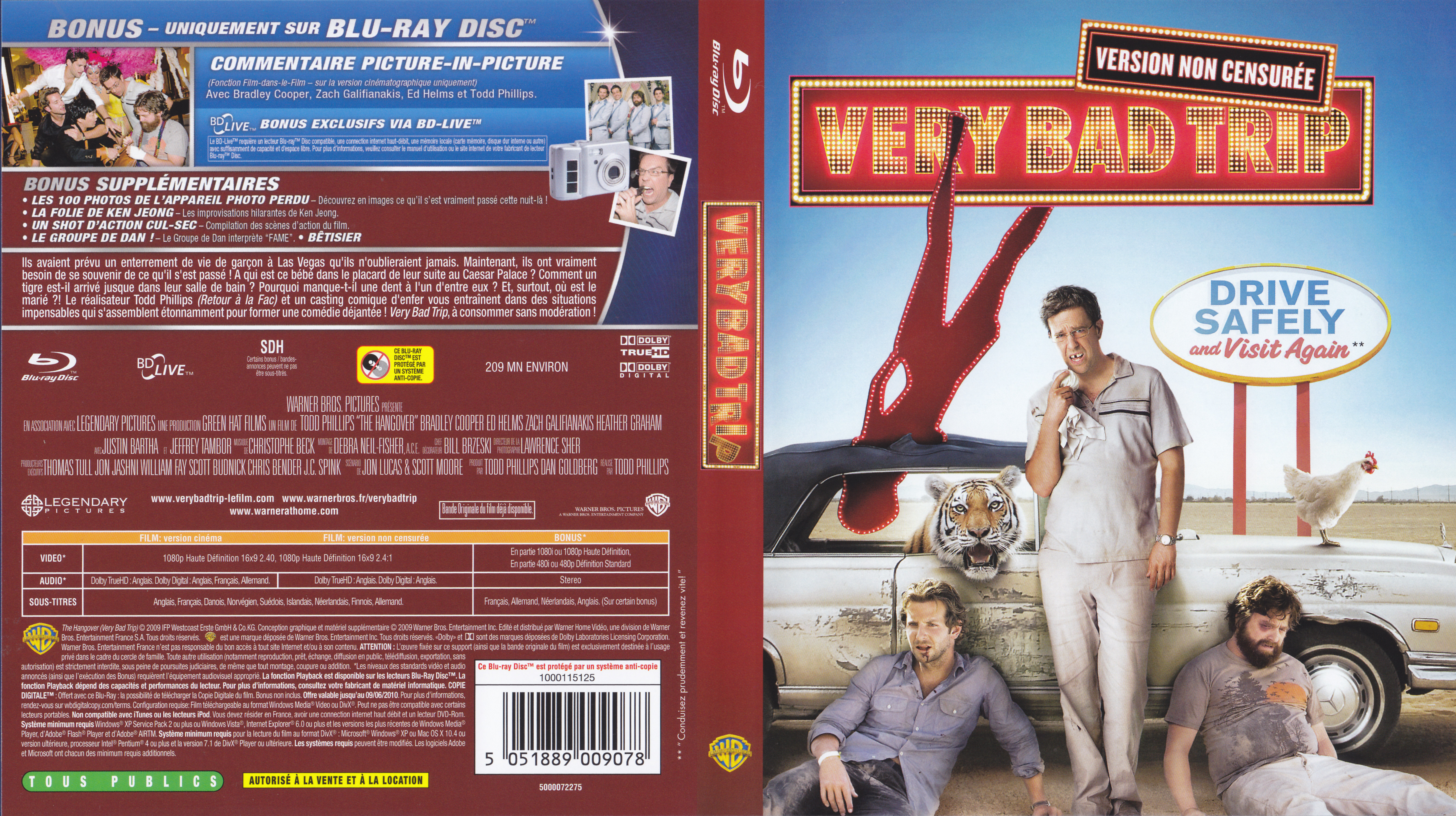 Jaquette DVD Very Bad Trip (BLU-RAY)