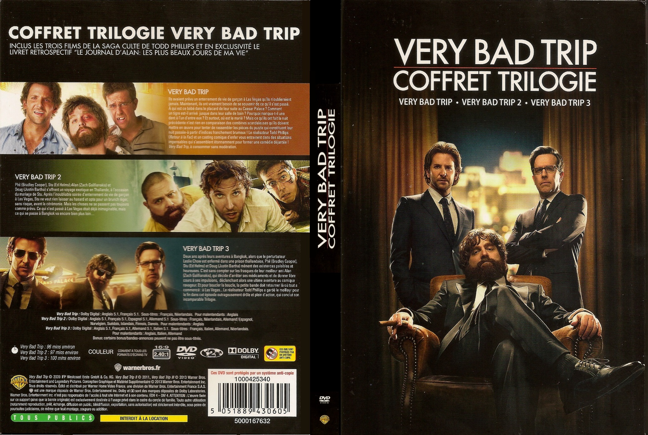 Jaquette DVD Very Bad Trip (Trilogy)