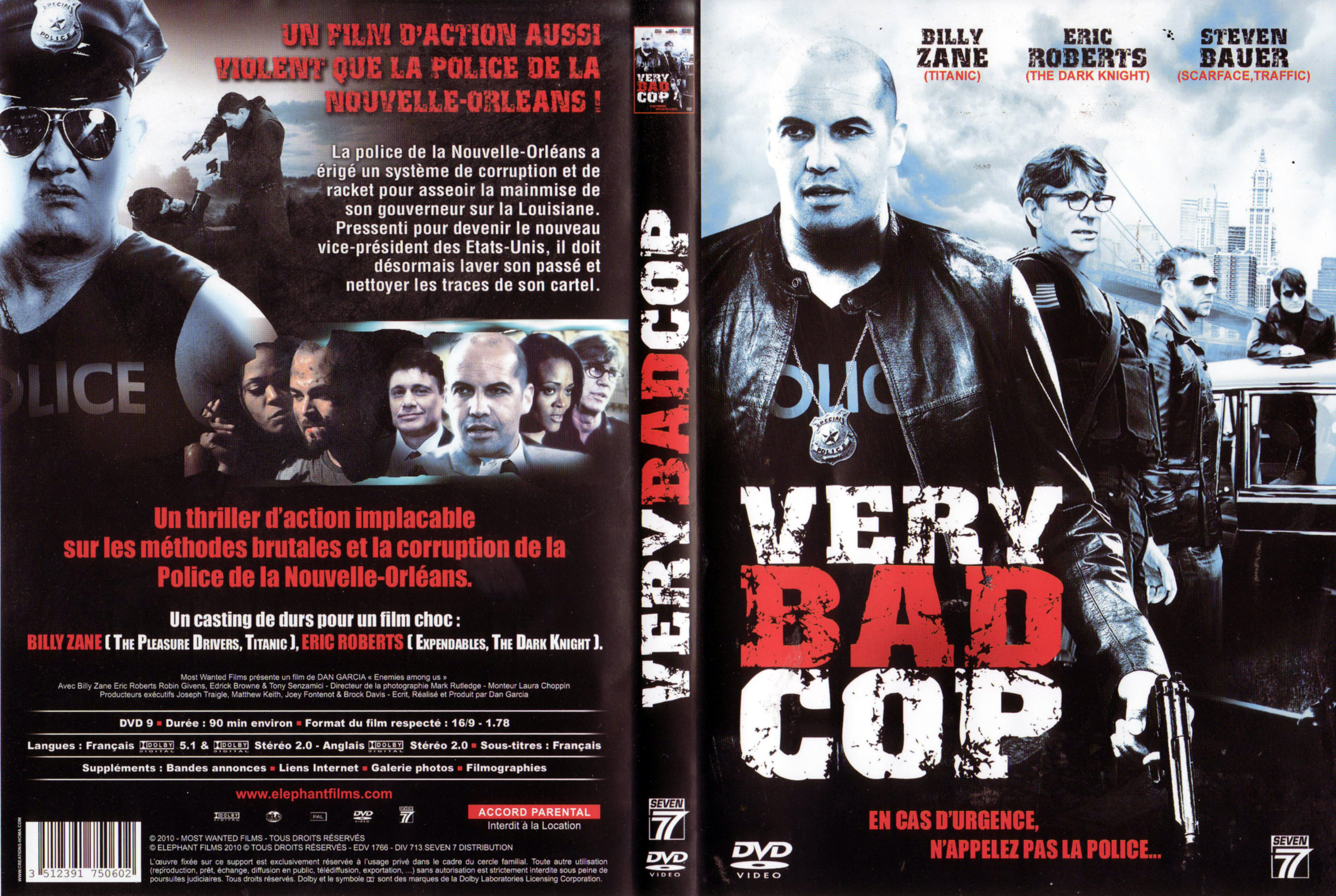 Jaquette DVD Very bad cop